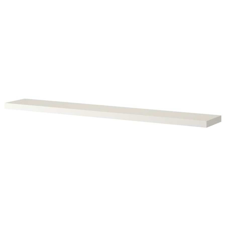 3 WANDPLANKEN Wandplank, wit, 190x26 cm
