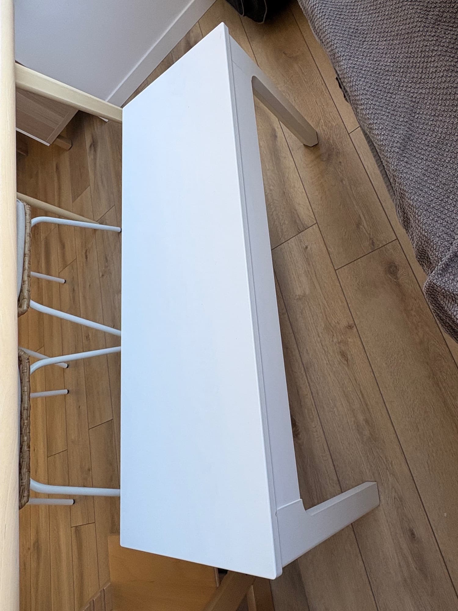ÅLHULT bank, beige/bruin, 103x36 cm