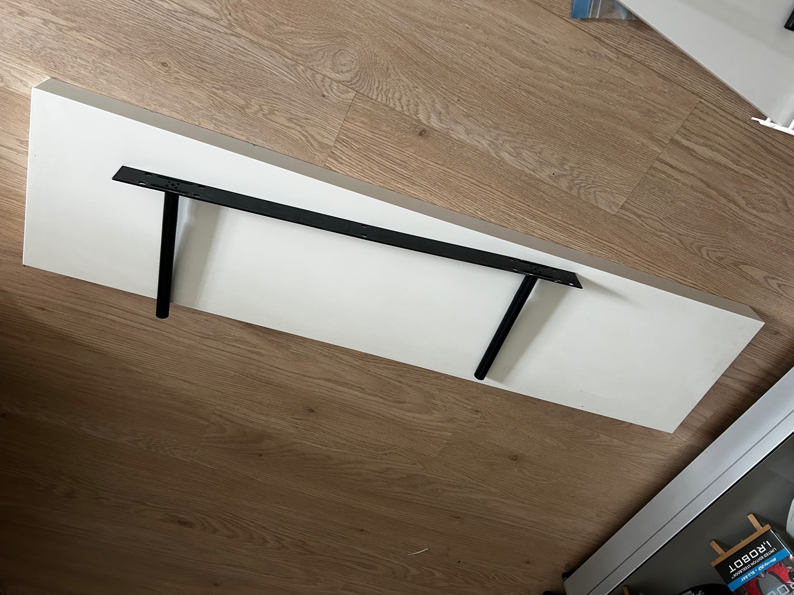 LACK Wandplank, wit, 110x26 cm