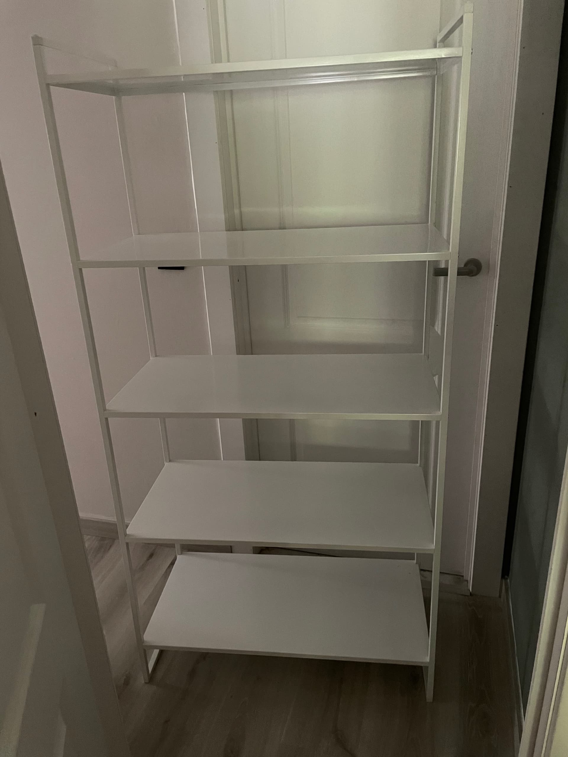 JONAXEL Étagère, blanc, 80x38x160 cm