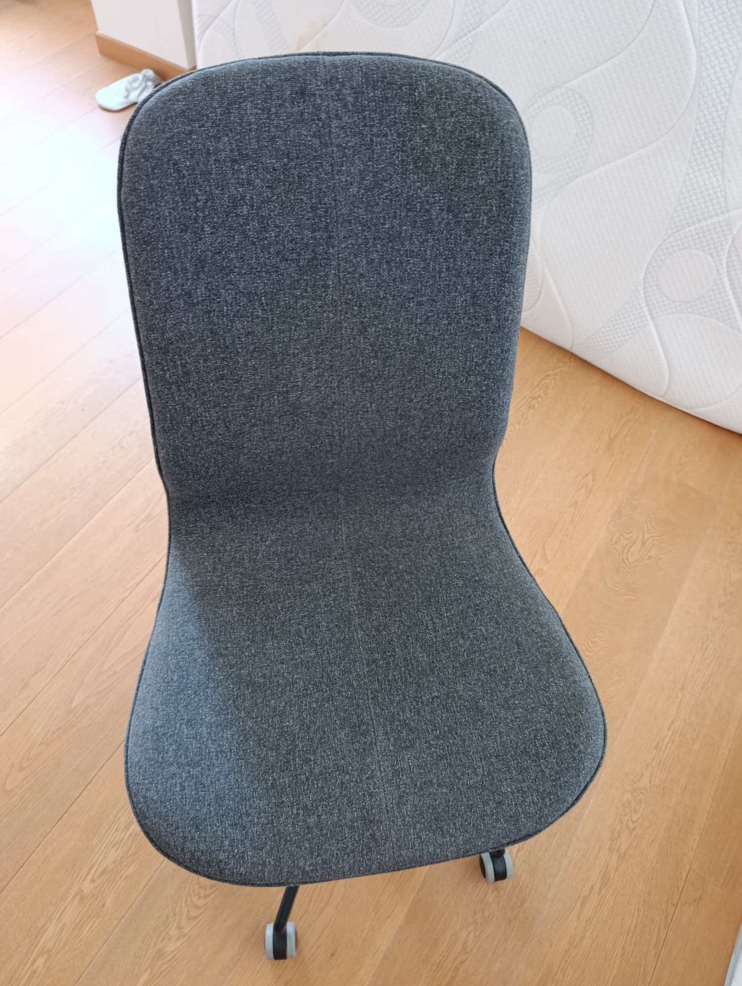 LÅNGFJÄLL vergaderstoel, Gunnared donkergrijs/zwart