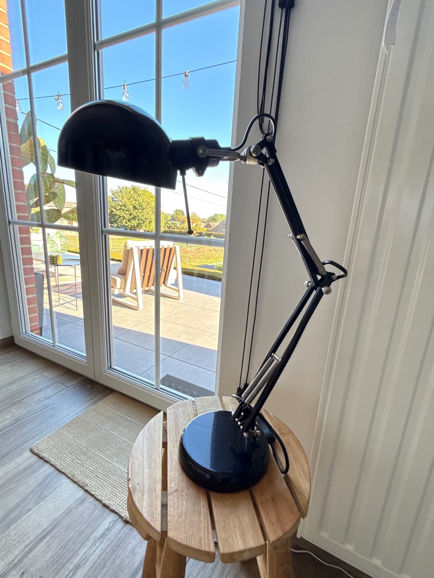 FORSÅ Bureaulamp, zwart