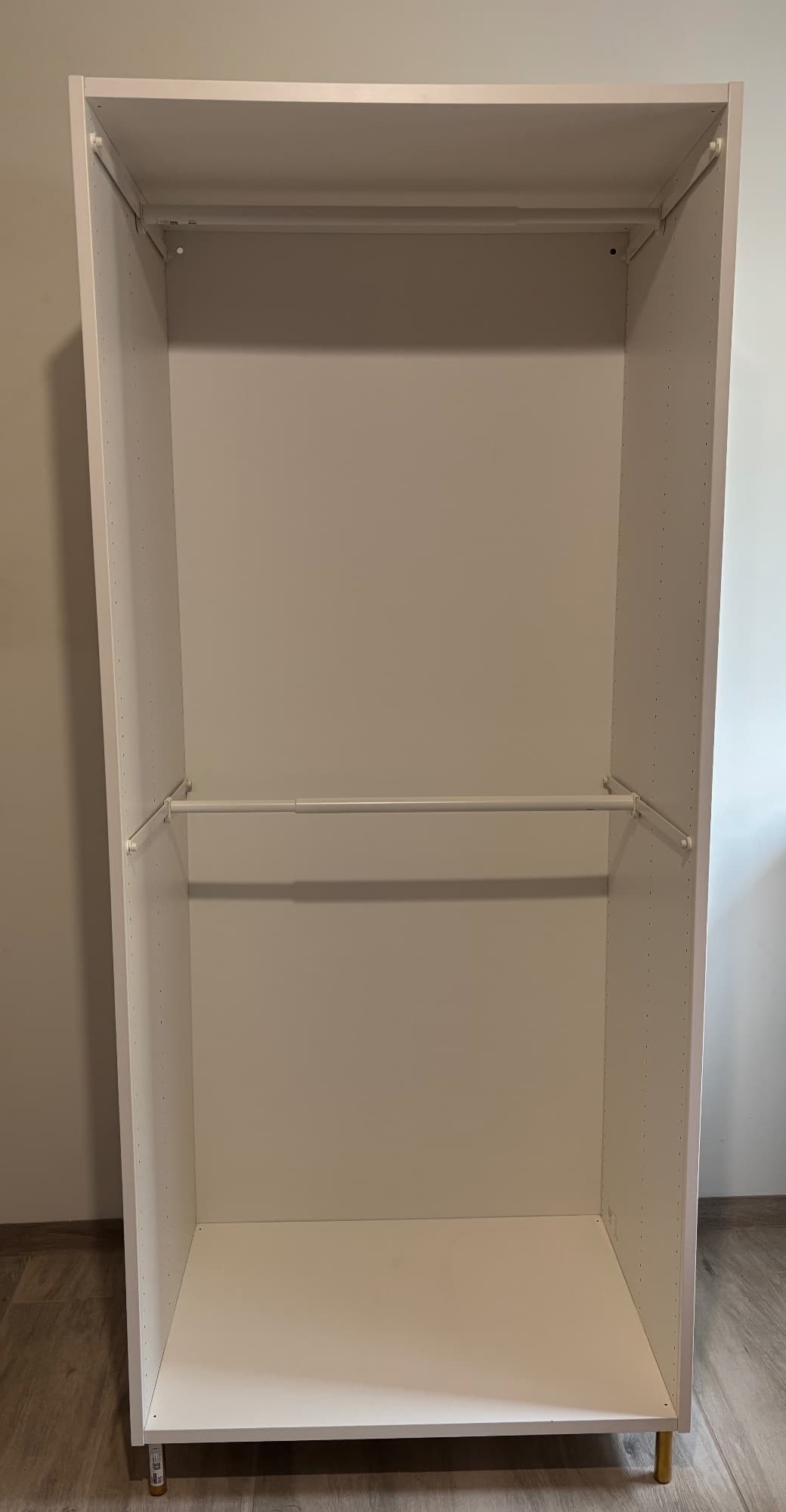 PLATSA 80X55X180CM structure, blanc, 60x55x180 cm
