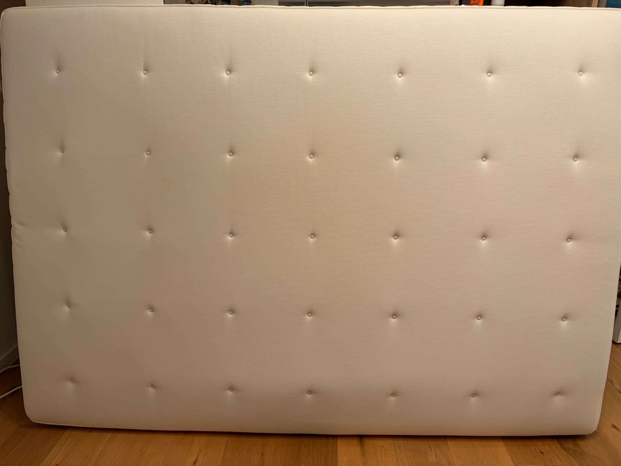 HYLLESTAD matelas à ressorts ensachés, mi-ferme/blanc