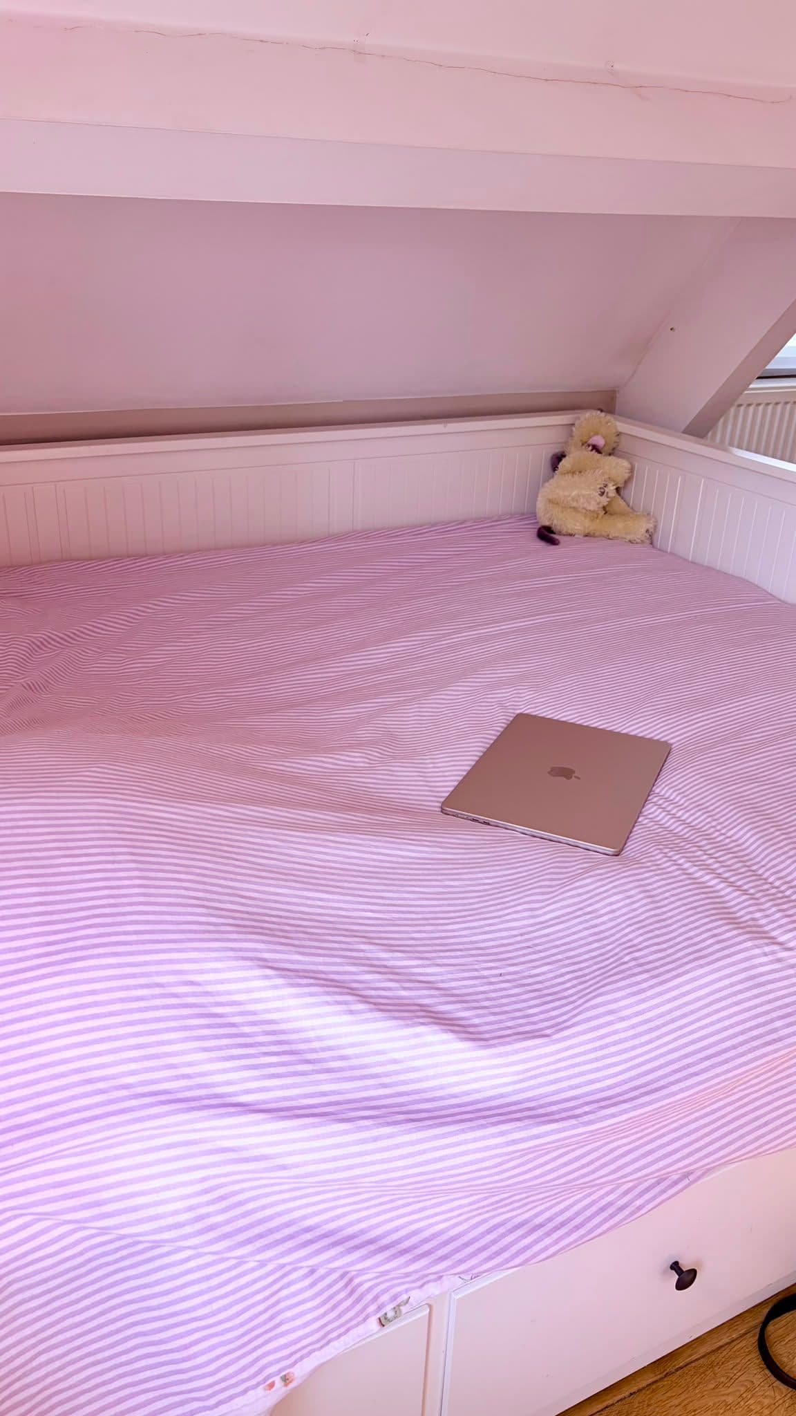 HEMNES day-bed frame with 3 drawers, white, 80x200 cm