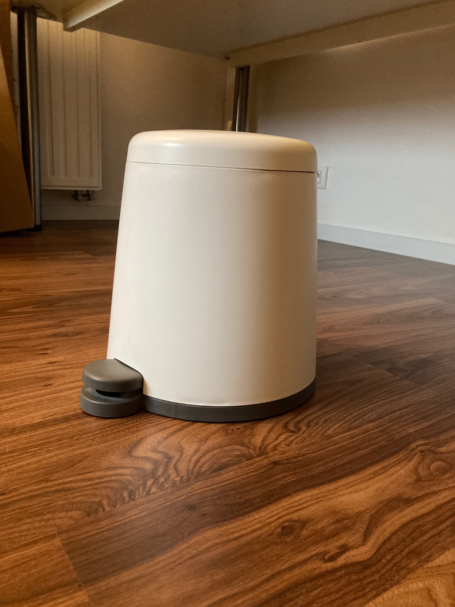 PEDAALEMMER afvalemmer, zwart, 3 l