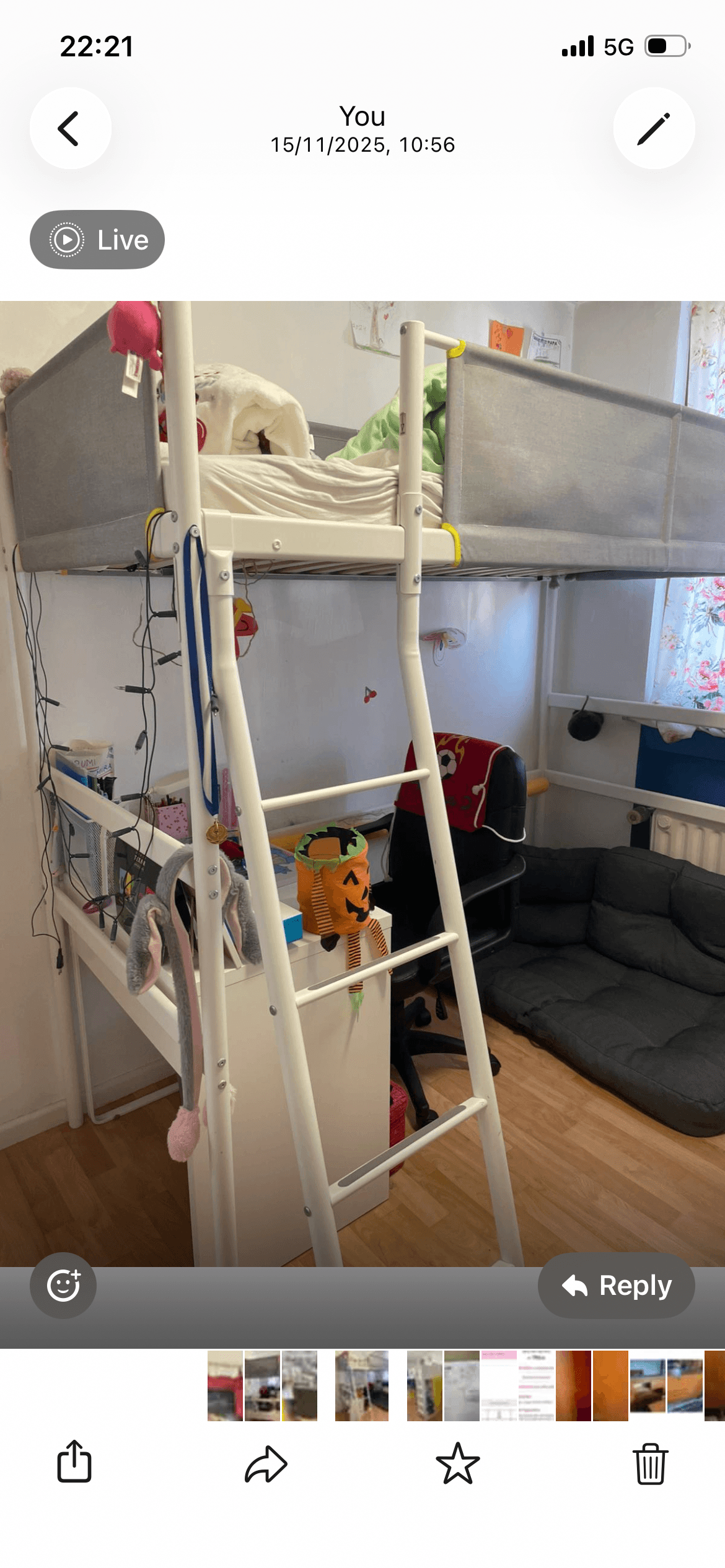 SMÅSTAD lit mezzanine, blanc blanc/avec bureau avec 3 tiroirs, 90x200 cm