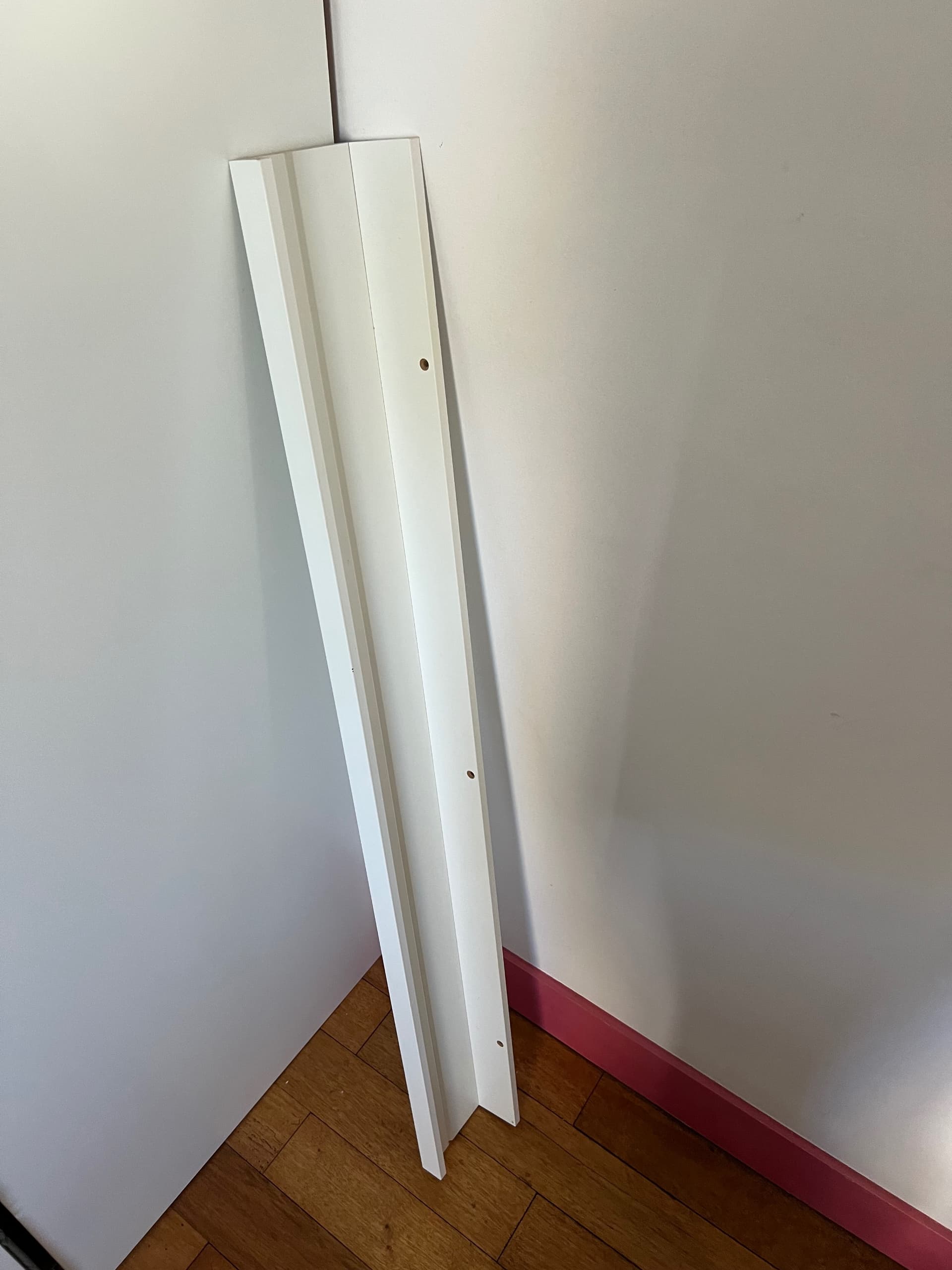 MOSSLANDA Schilderijenplank, wit, 115 cm