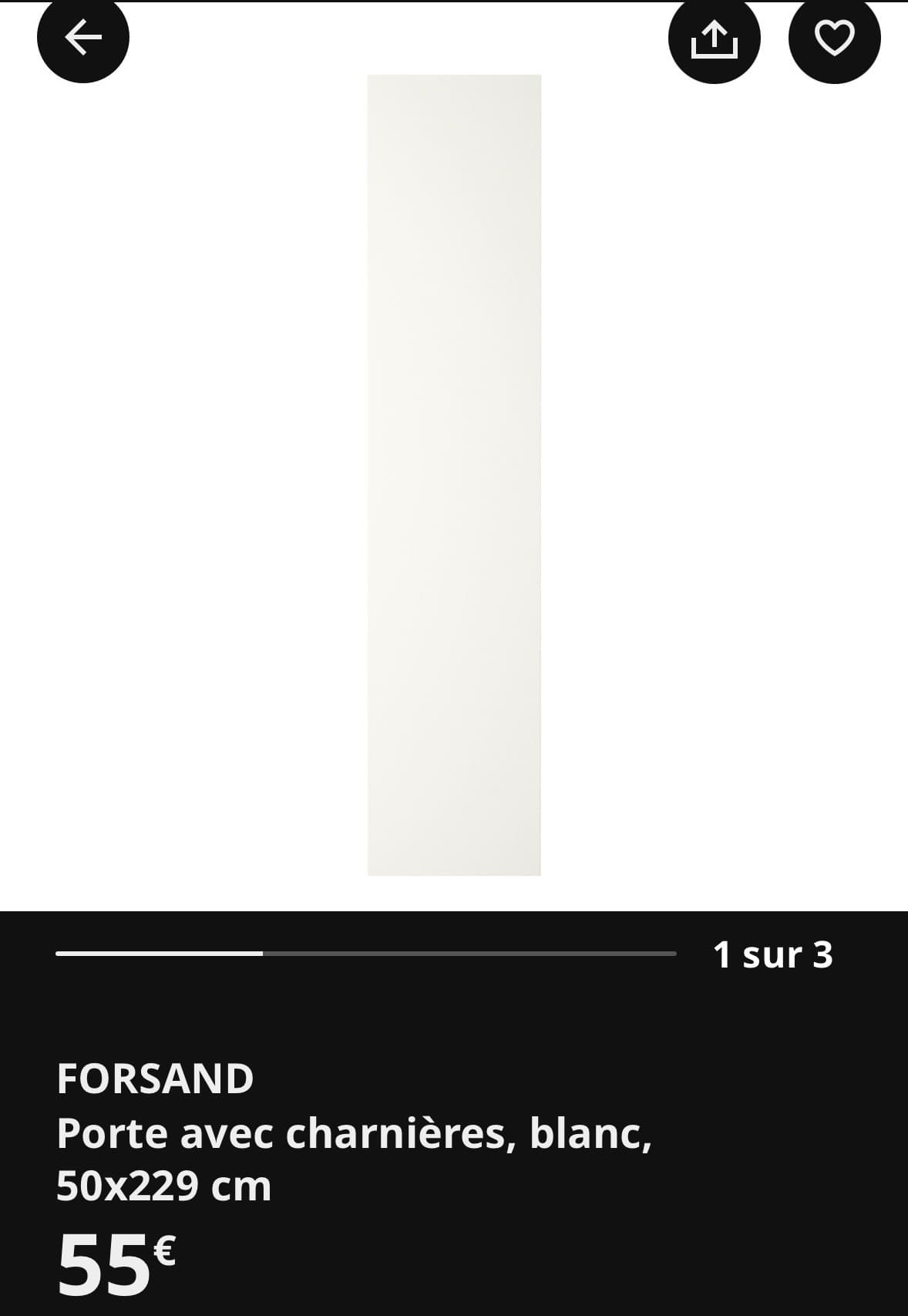 PAX basiselement kledingkast, wit, 100x58x236 cm