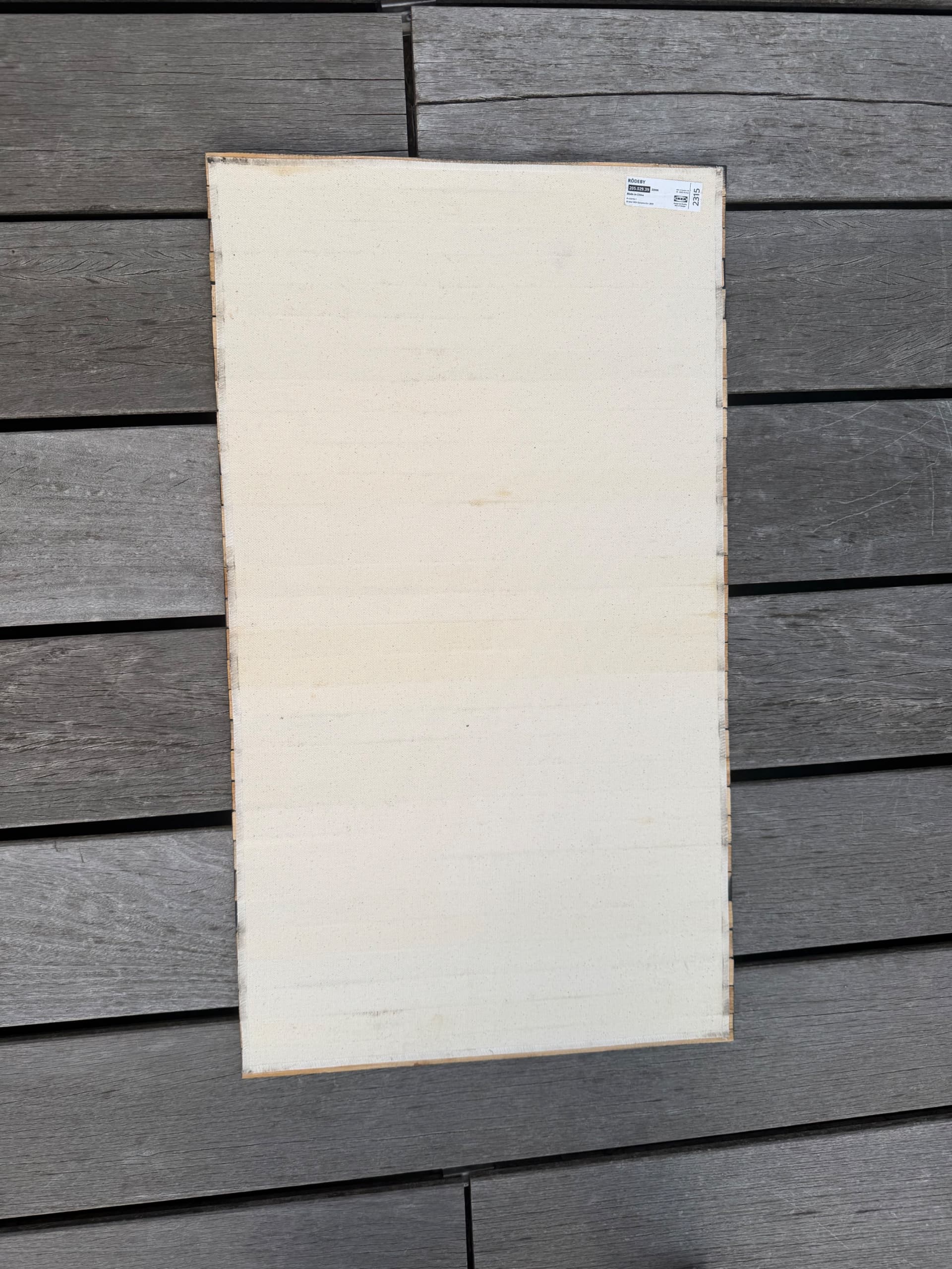 RÖDEBY blad voor armleuning, zwart