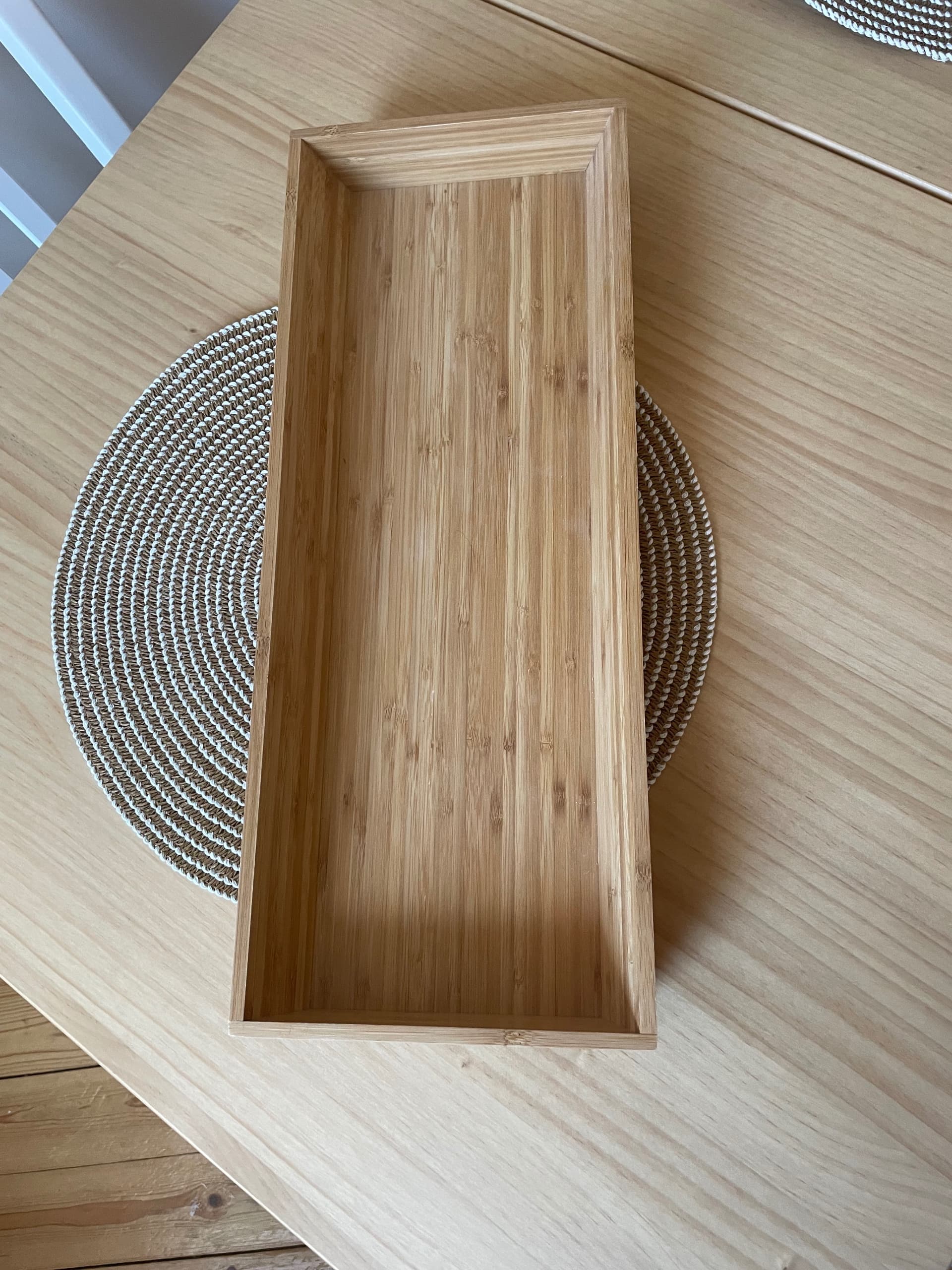 UPPDATERA bak voor keukengerei, bamboe, 10x50 cm