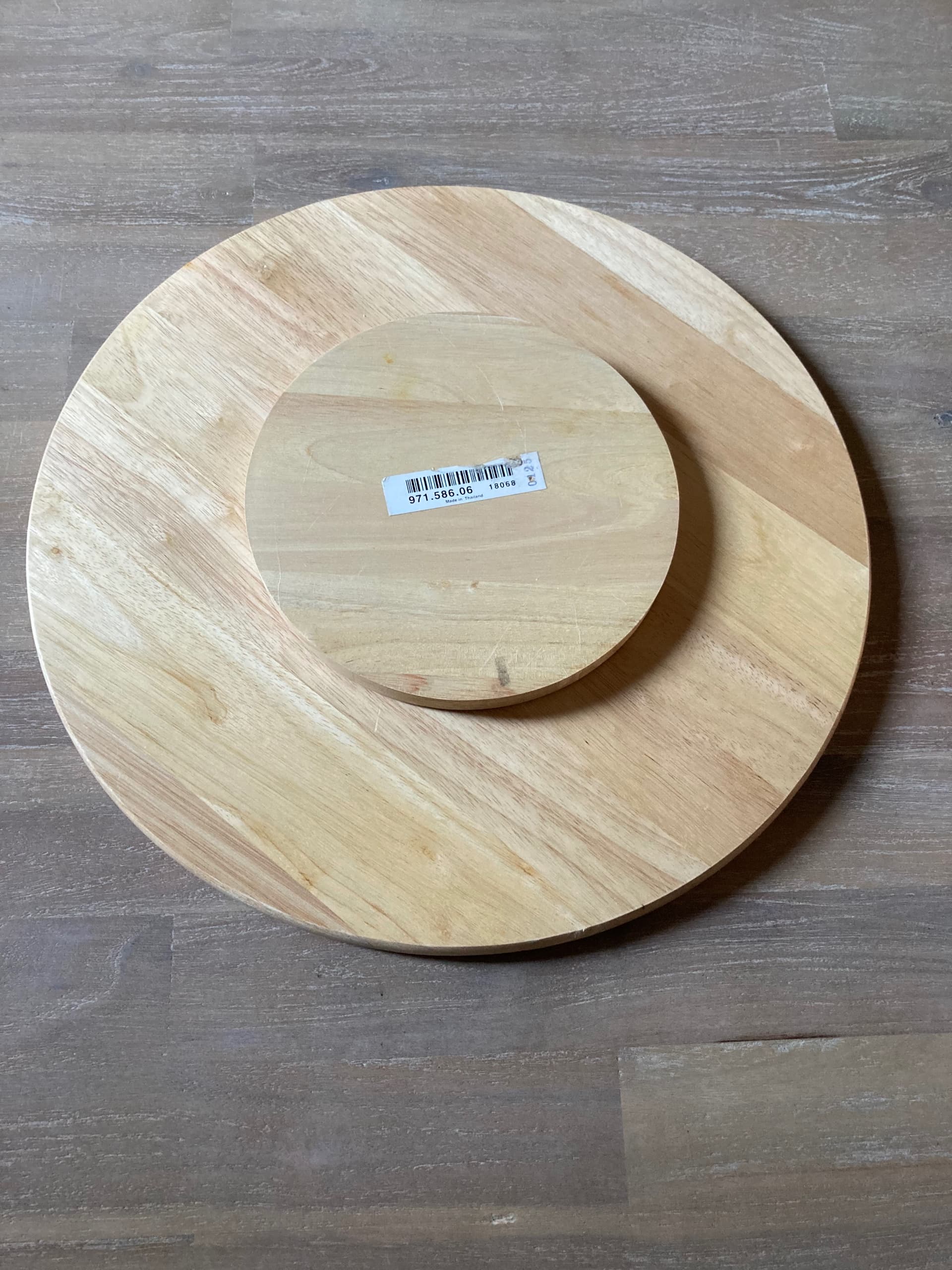 SNUDDA lazy Susan, solid wood, 39 cm