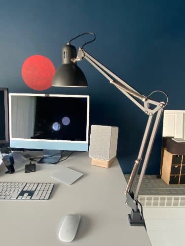 TERTIAL Bureaulamp, donkergrijs
