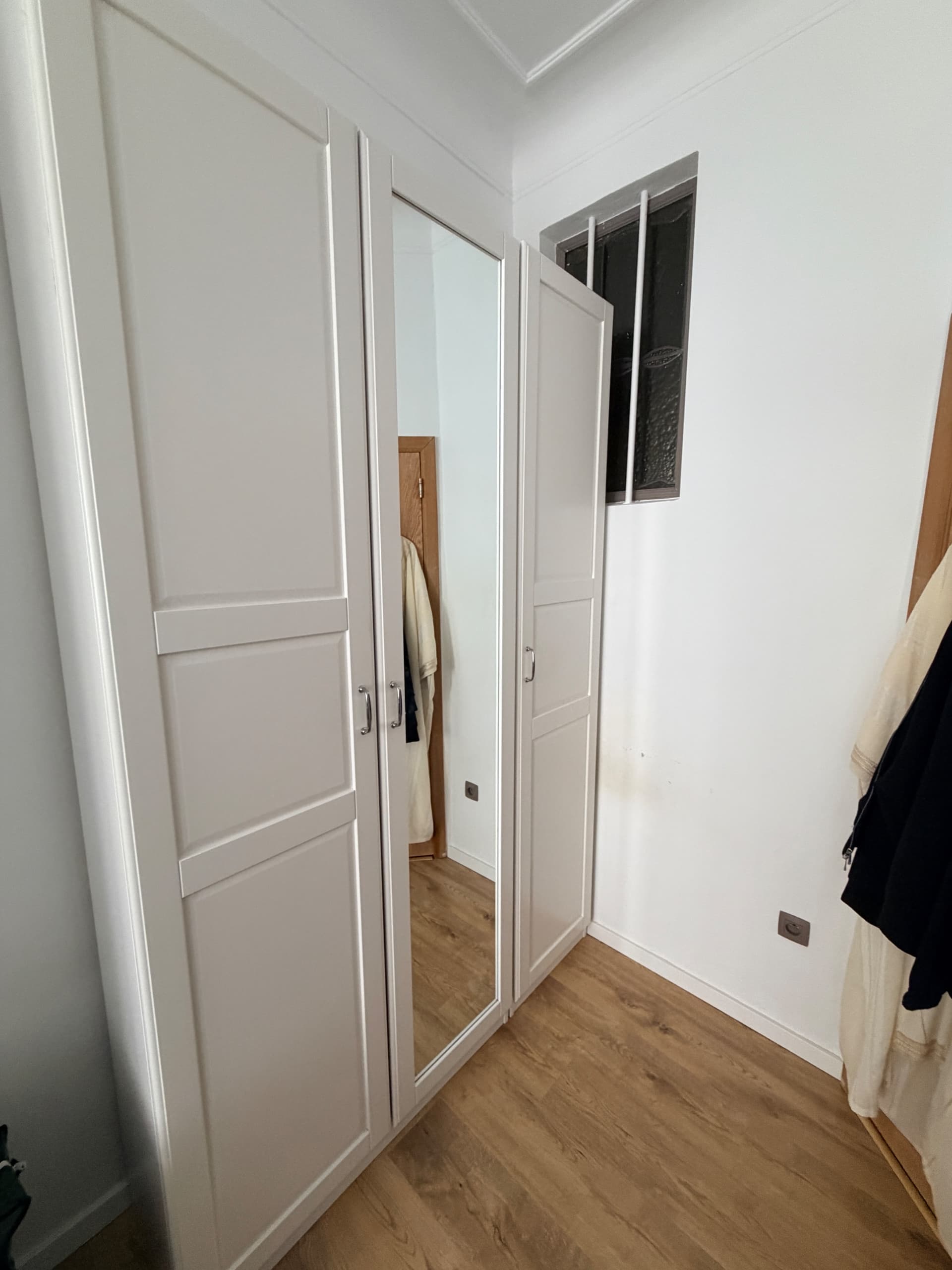 TYSSEDAL deur, wit, 50x229 cm