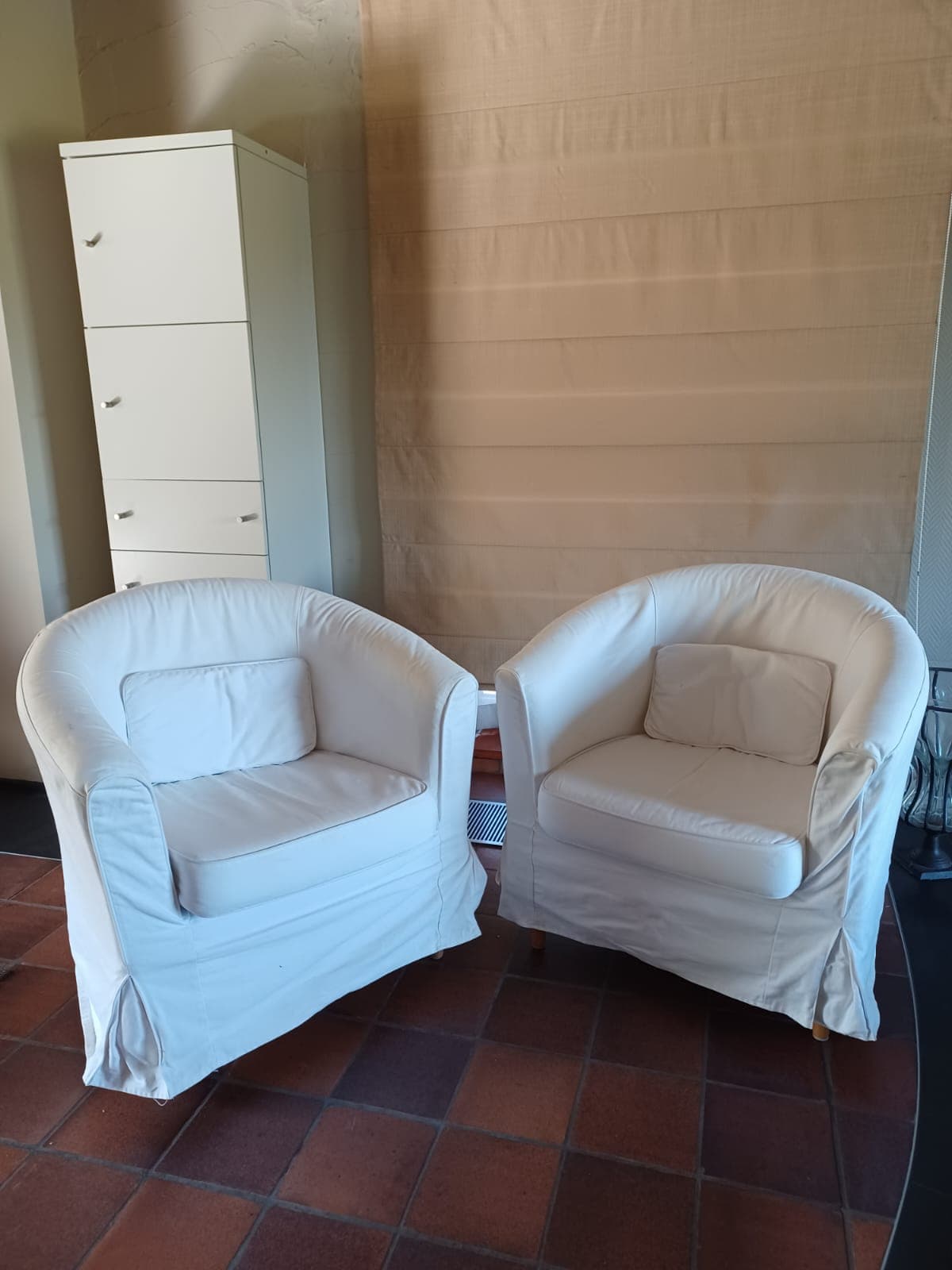 TULLSTA fauteuil, Lofallet beige