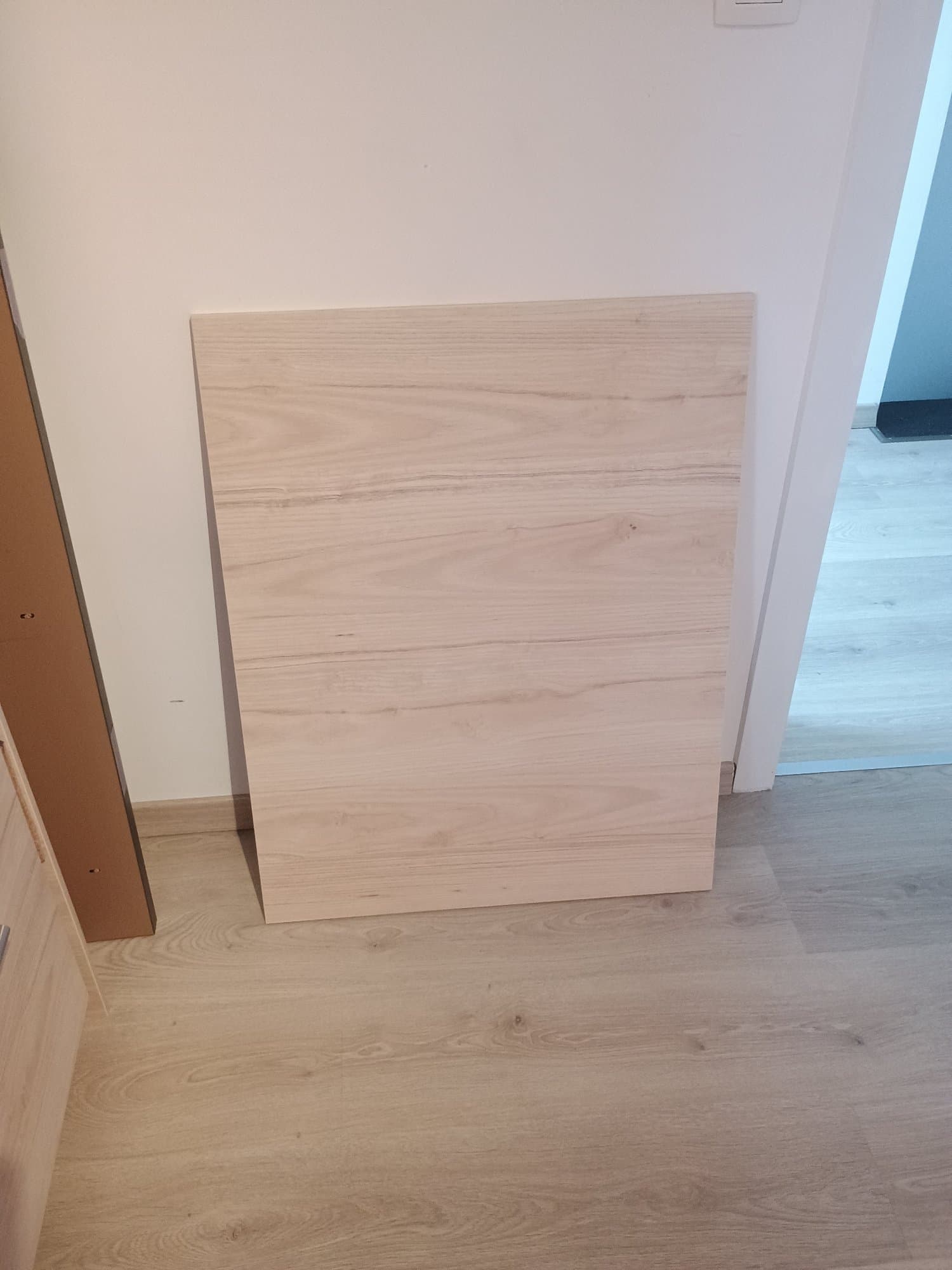ASKERSUND door, light ash effect, 60x80 cm