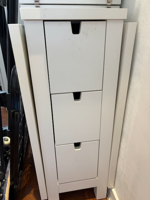 NORDEN Klaptafel, wit