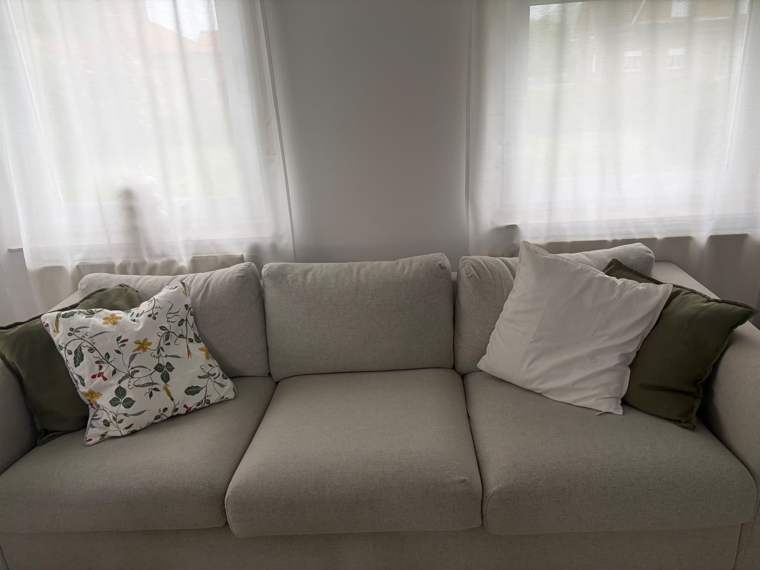 VIMLE 3-zitsbank, Gunnared beige