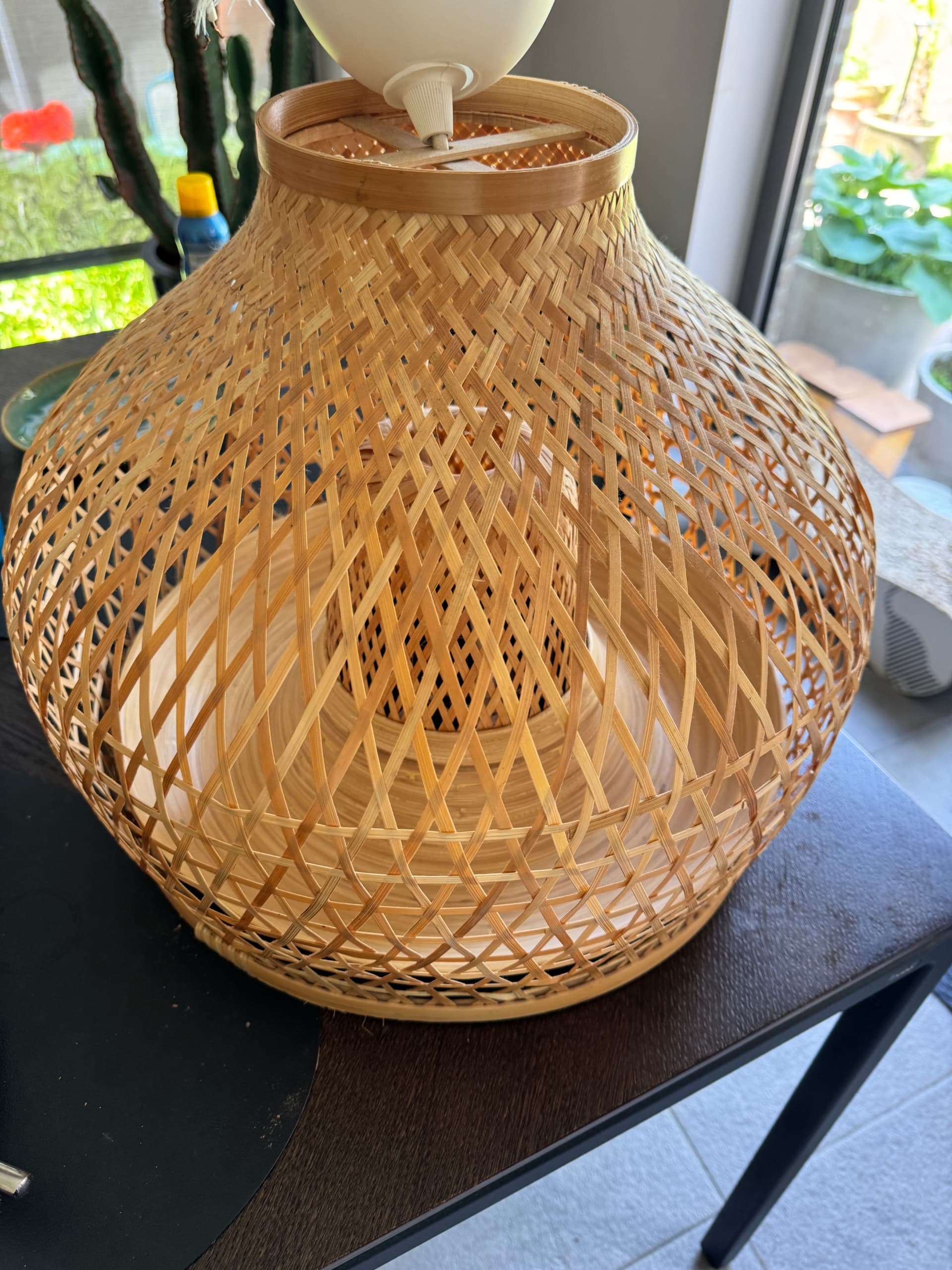 MISTERHULT hanglamp, bamboe/handgemaakt, 45 cm