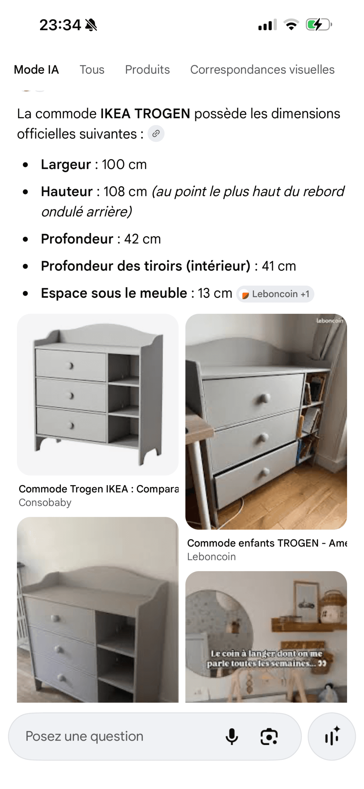 Chambres bébé complètes