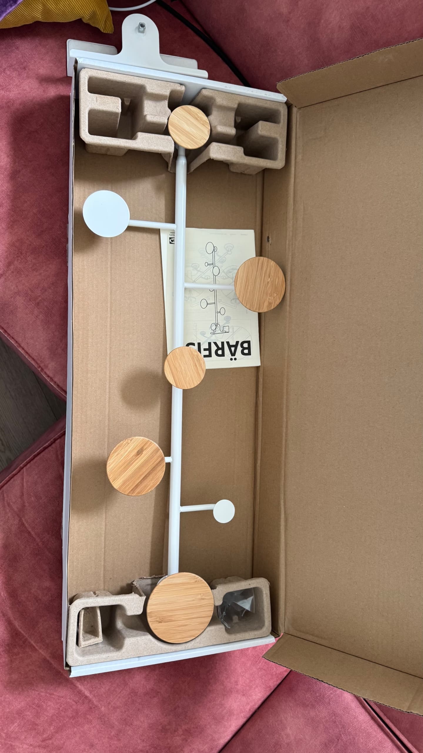 BÄRFIS hanger for door, adjustable