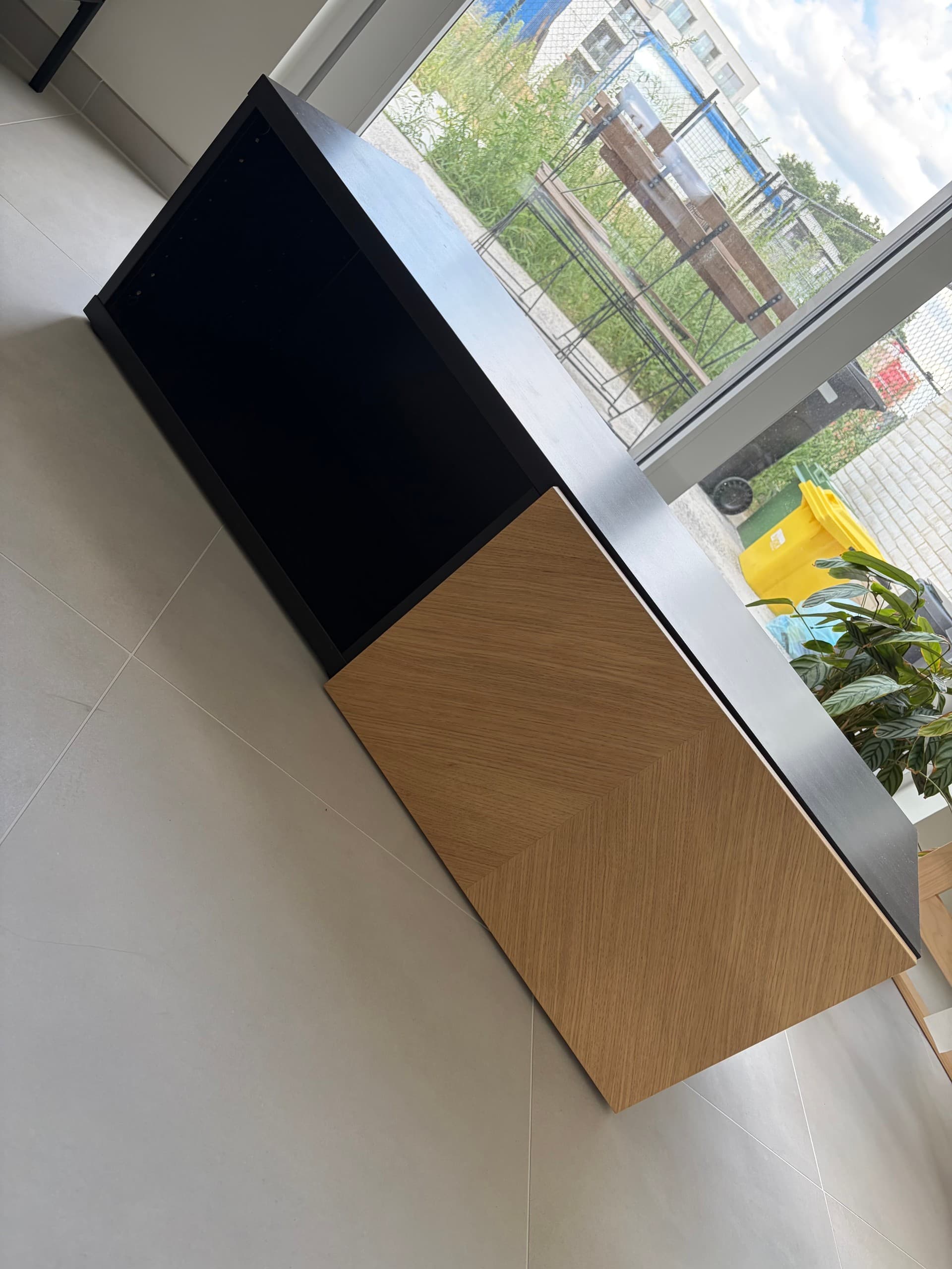 BESTÅ Basiselement, zwartbruin, 120x40x38 cm