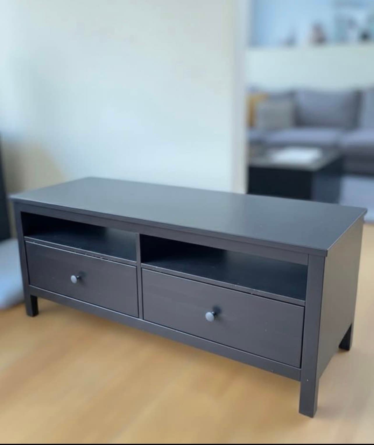 BRIMNES Tv-meubel, zwart, 120x41x53 cm