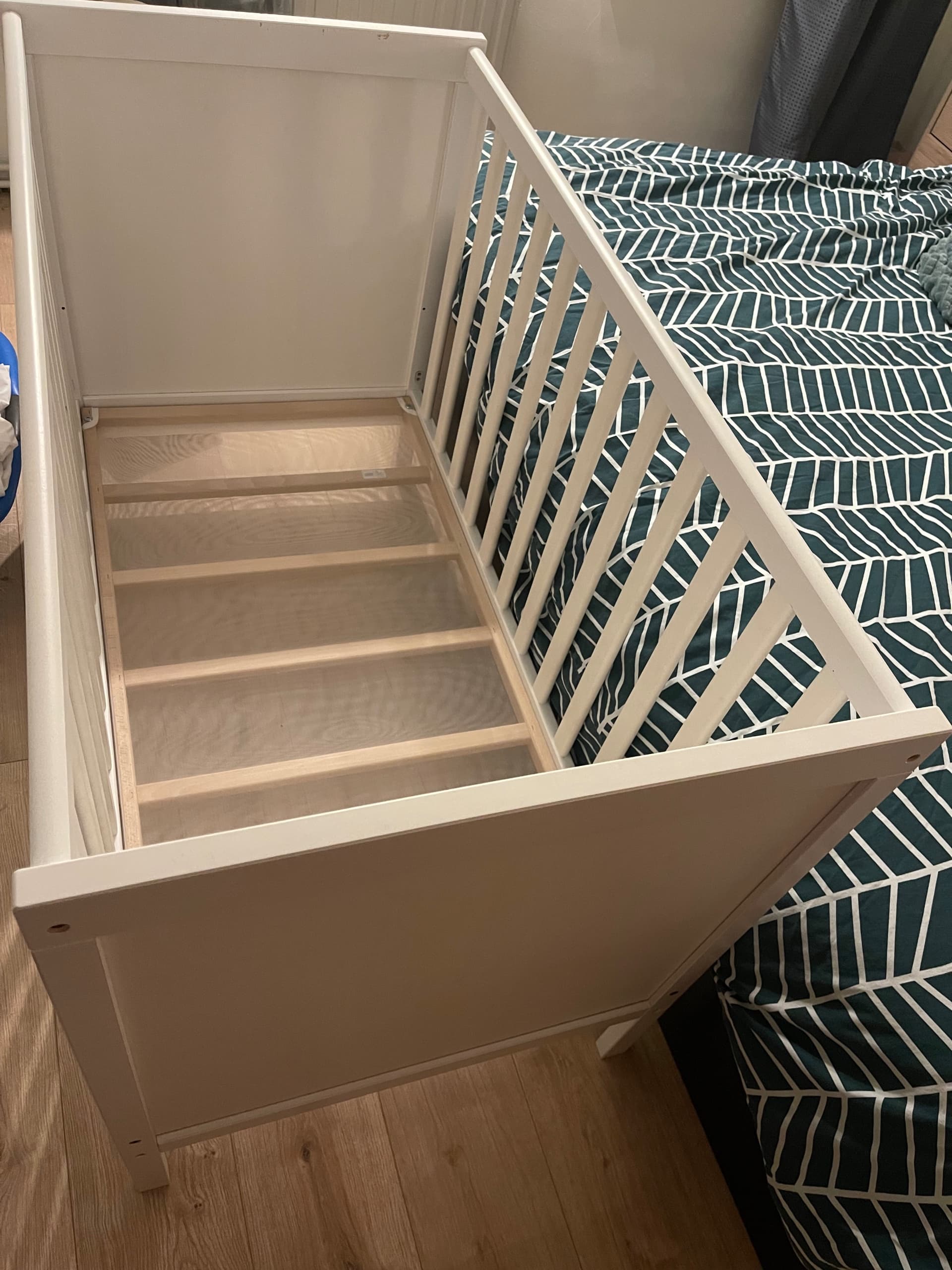 SUNDVIK changing table/chest of drawers, white, 78x79x99 cm