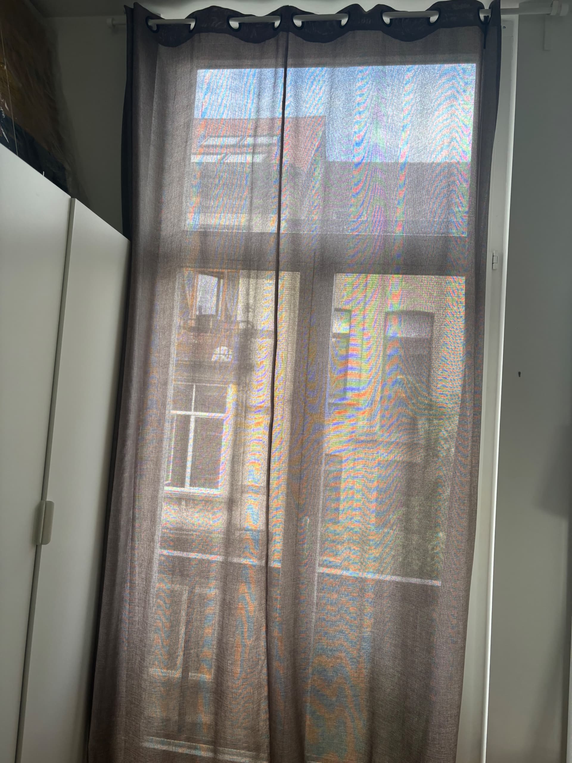 BEKRÄFTA gordijnroedeset, wit, 120-210 cm28 mm