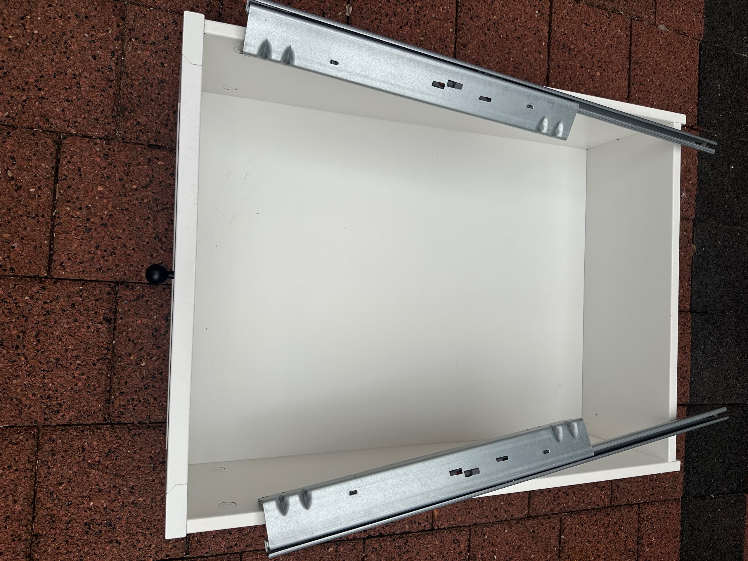 KOMPLEMENT drawer with framed front, white, 50x58 cm