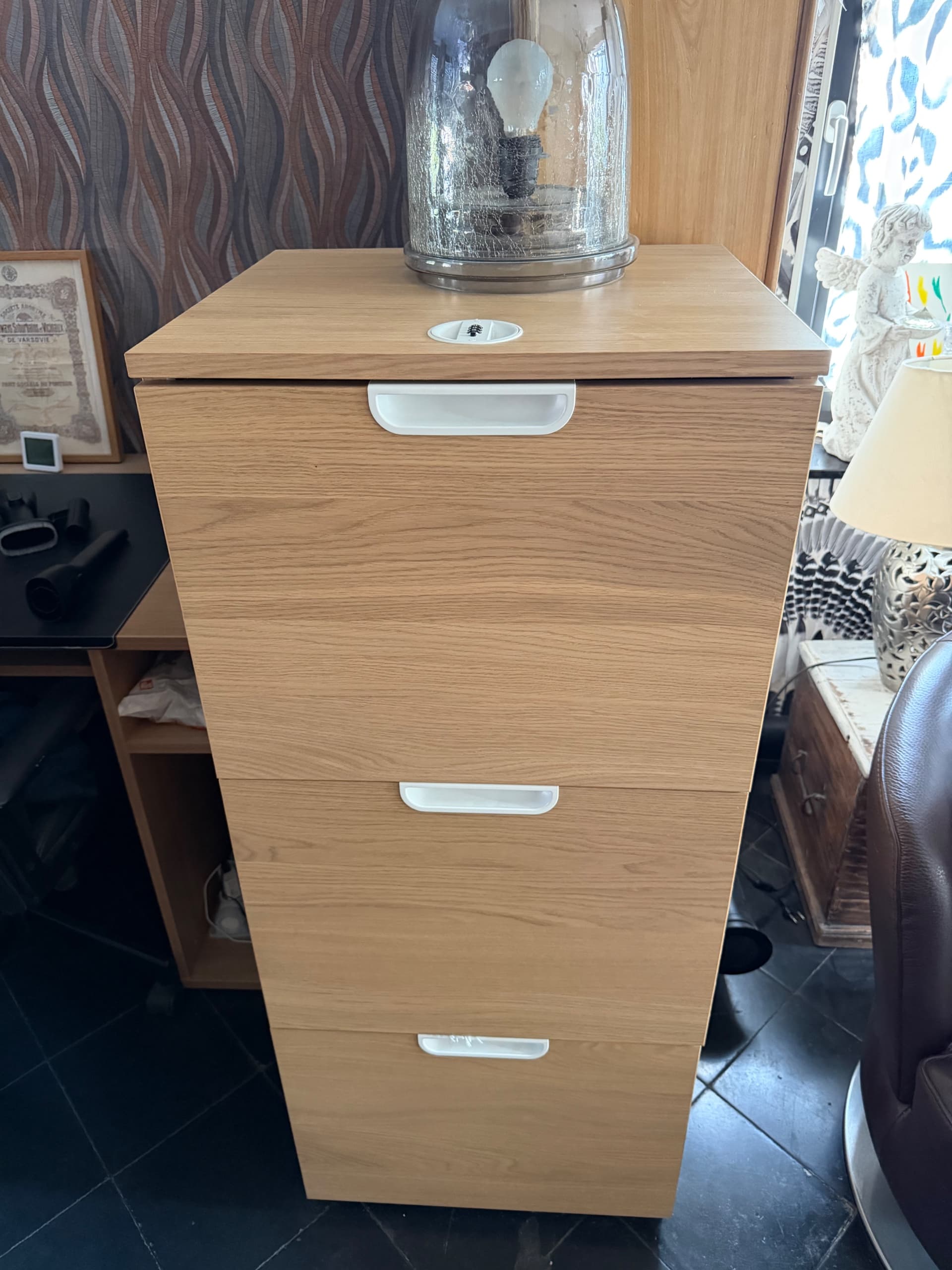 GALANT NEUF Archiefkast, wit, 51x120 cm