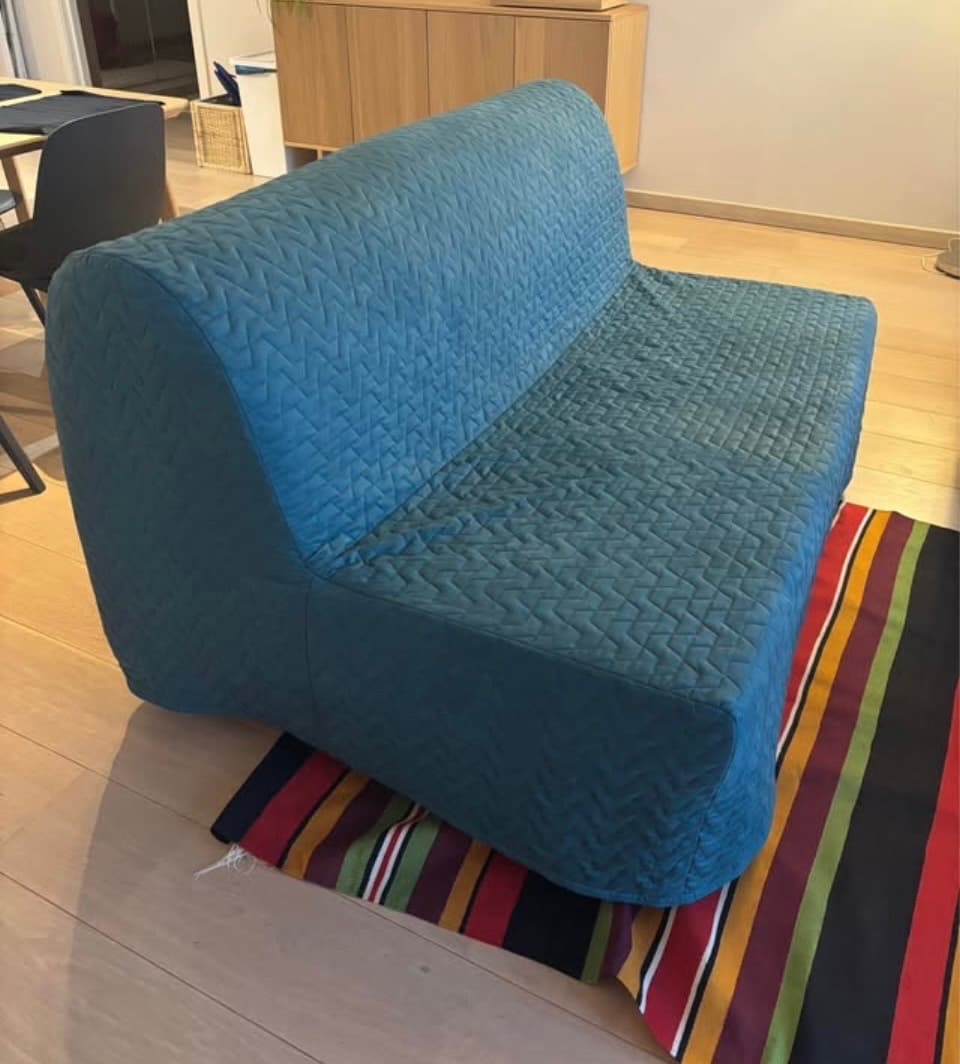 LYCKSELE LÖVÅS BLEU 2-zits slaapbank, Grindtorp veelkleurig