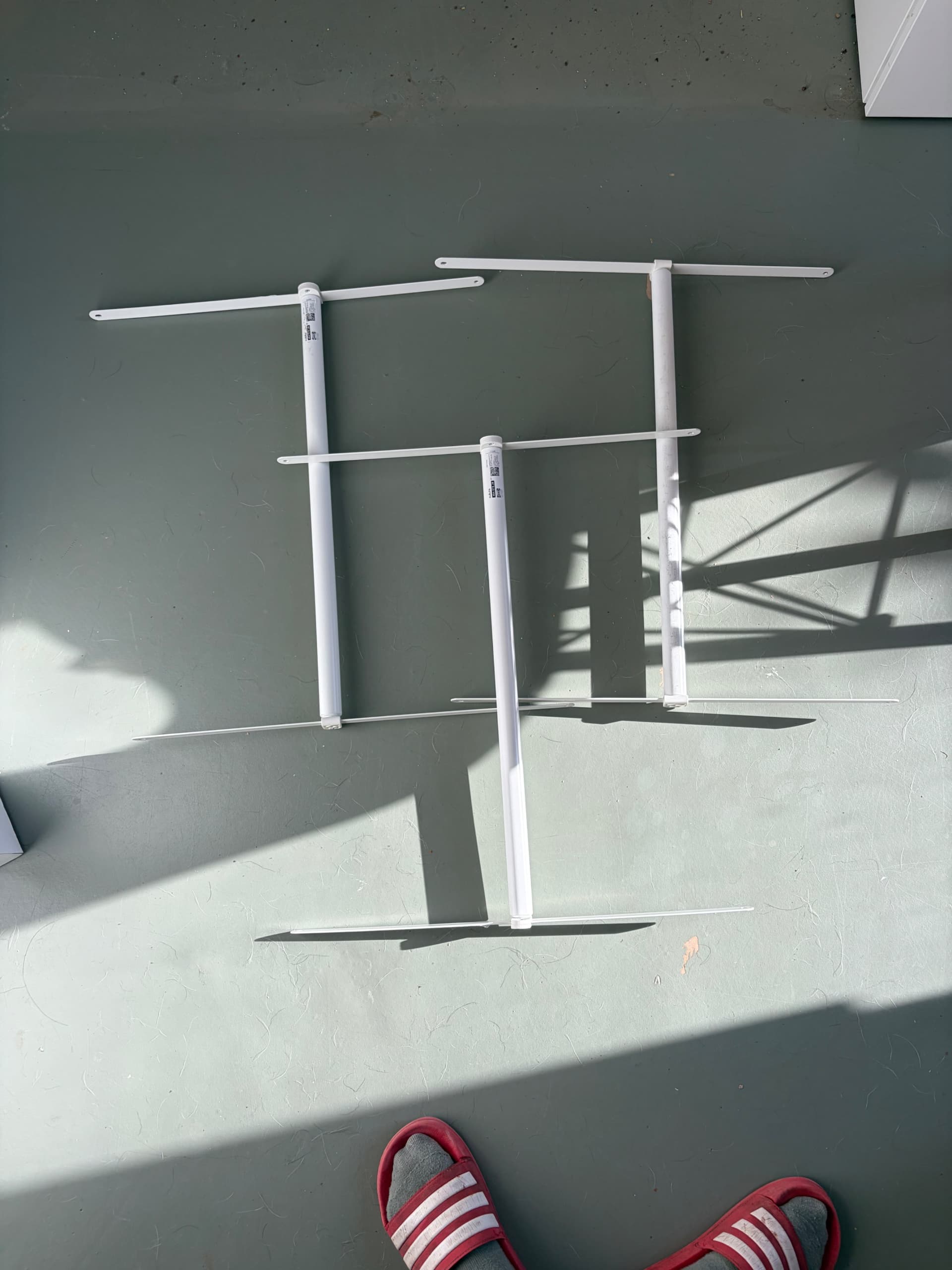 PLATSA frame, white, 60x55x180 cm