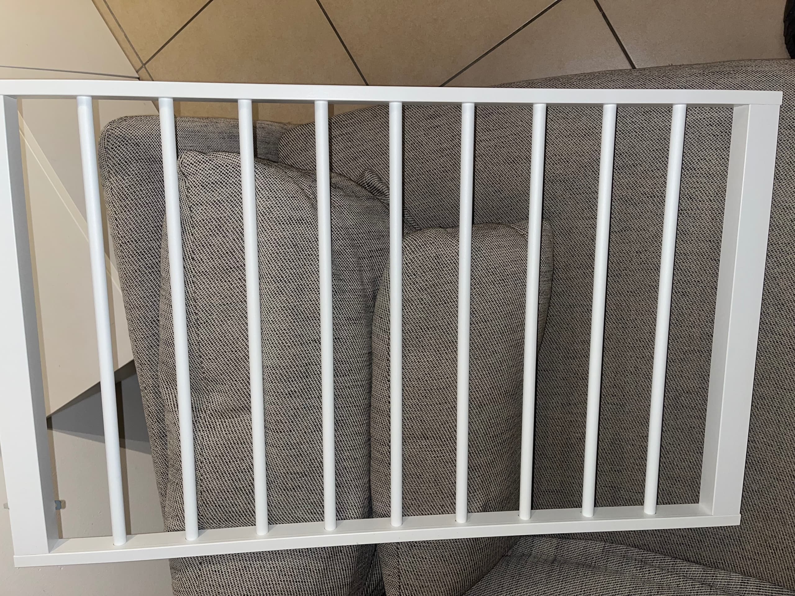 KOMPLEMENT uittrekbare broekhanger, wit, 100x58 cm