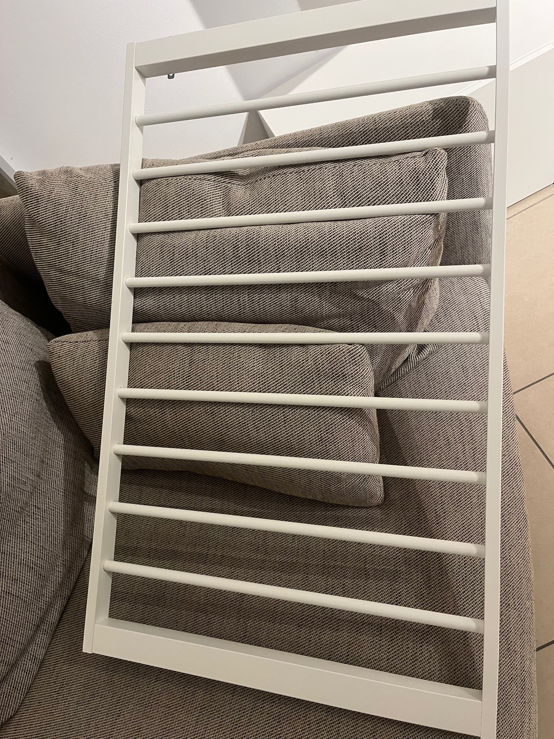 KOMPLEMENT uittrekbare broekhanger, wit, 100x58 cm