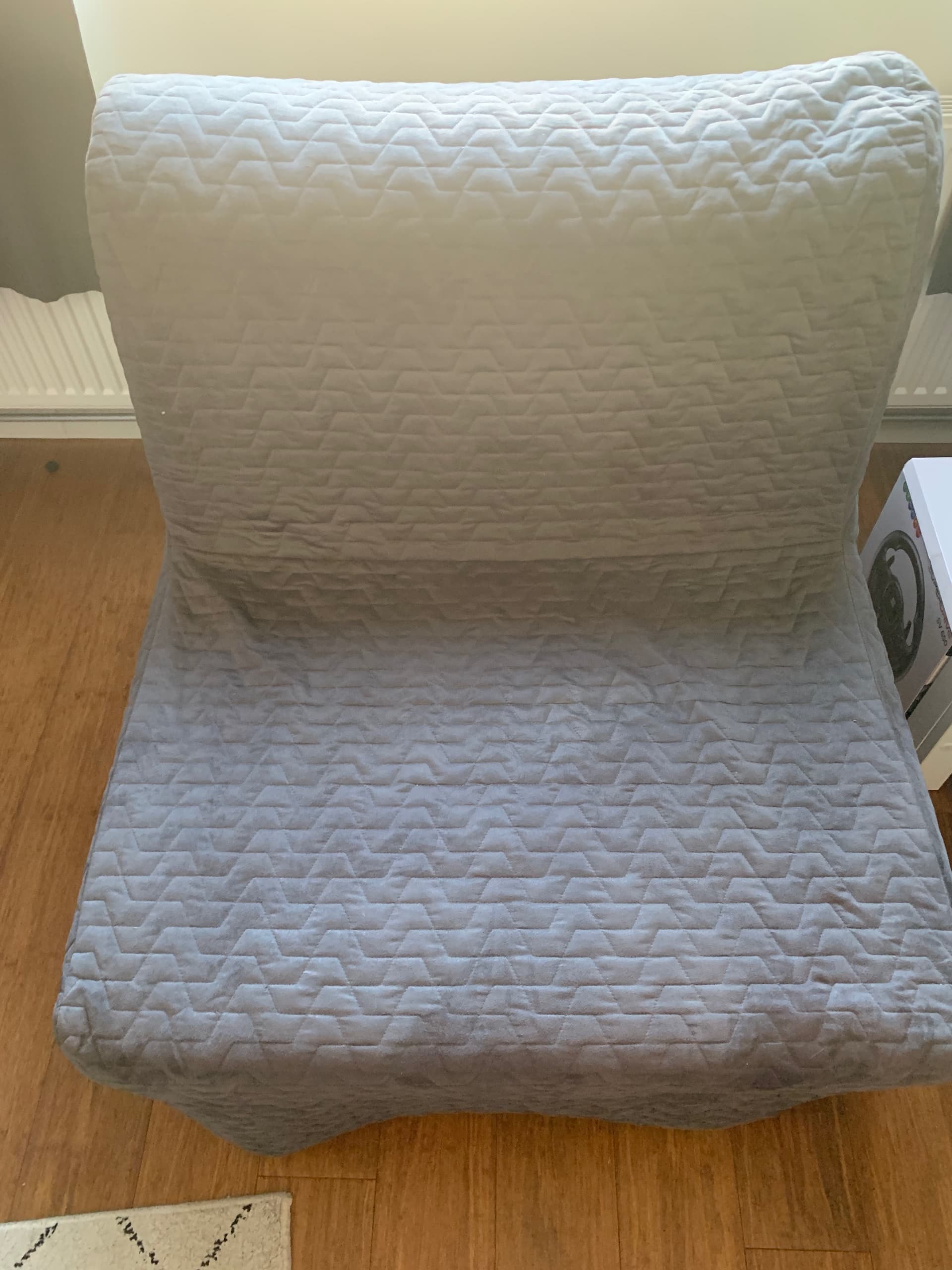 ZETELBED 1PERSOON canapé 2 places convertible, Vansbro gris foncé