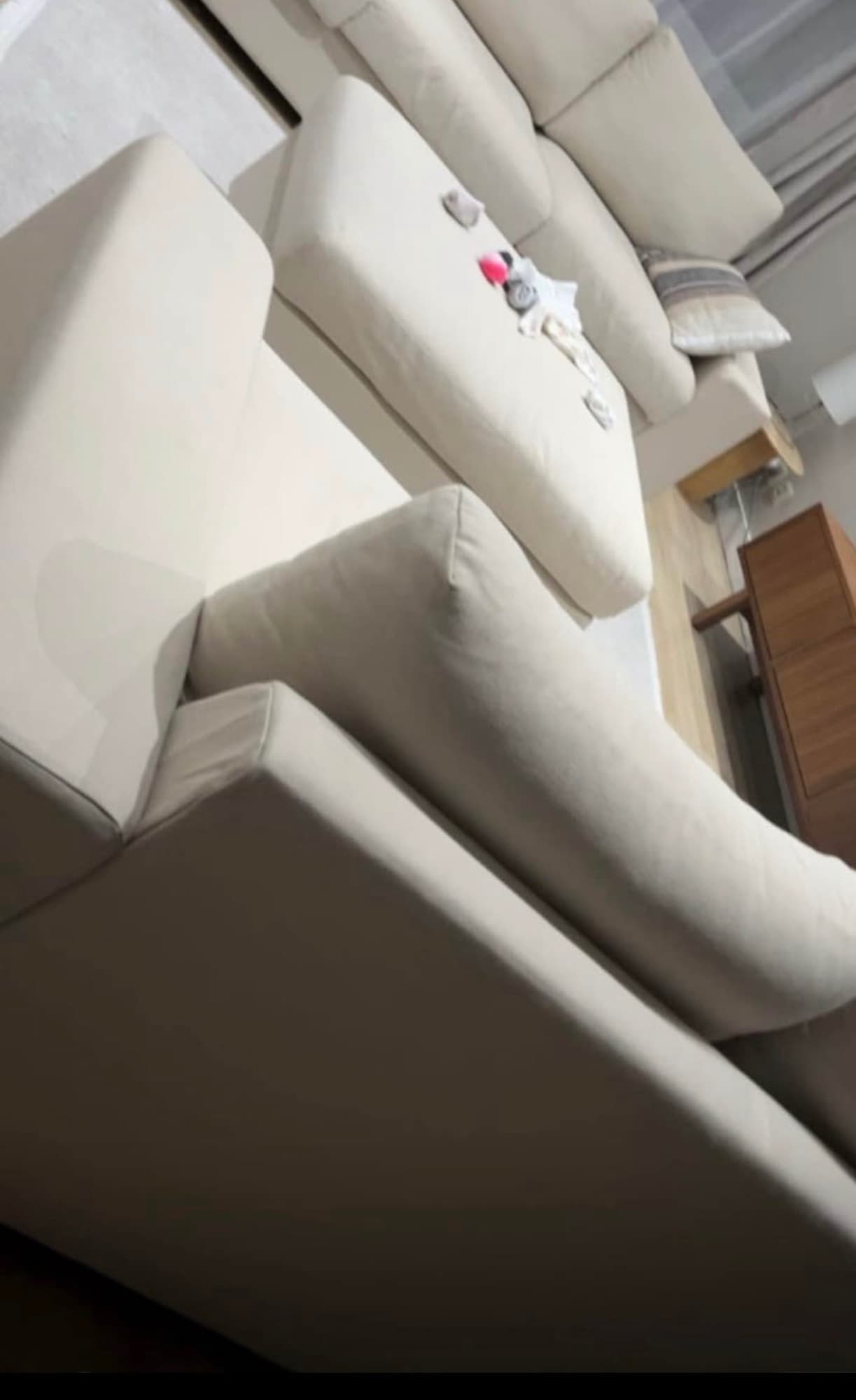 VIMLE voetenbank met bergruimte, Gunnared beige