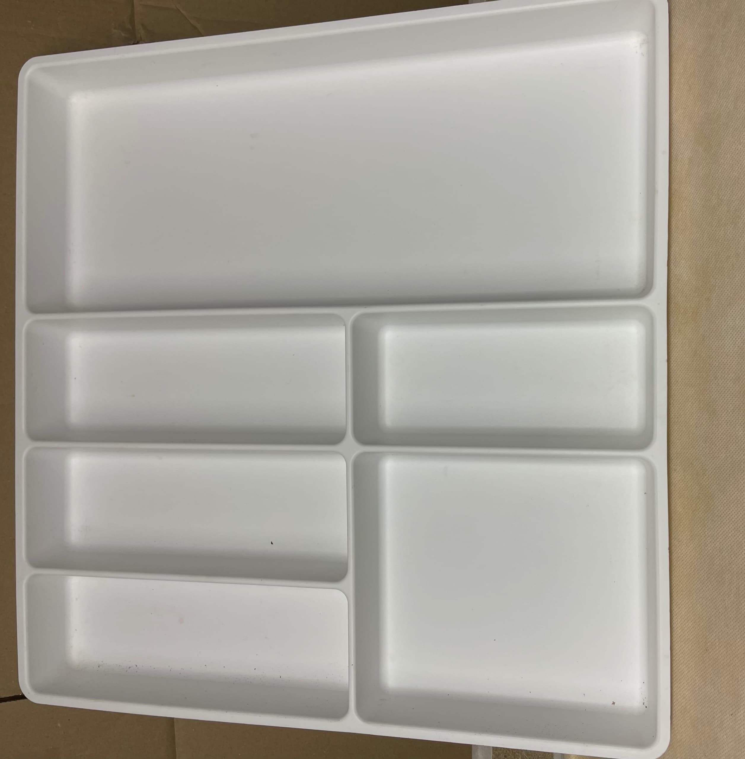 UPPDATERA cutlery tray, white, 32x50 cm