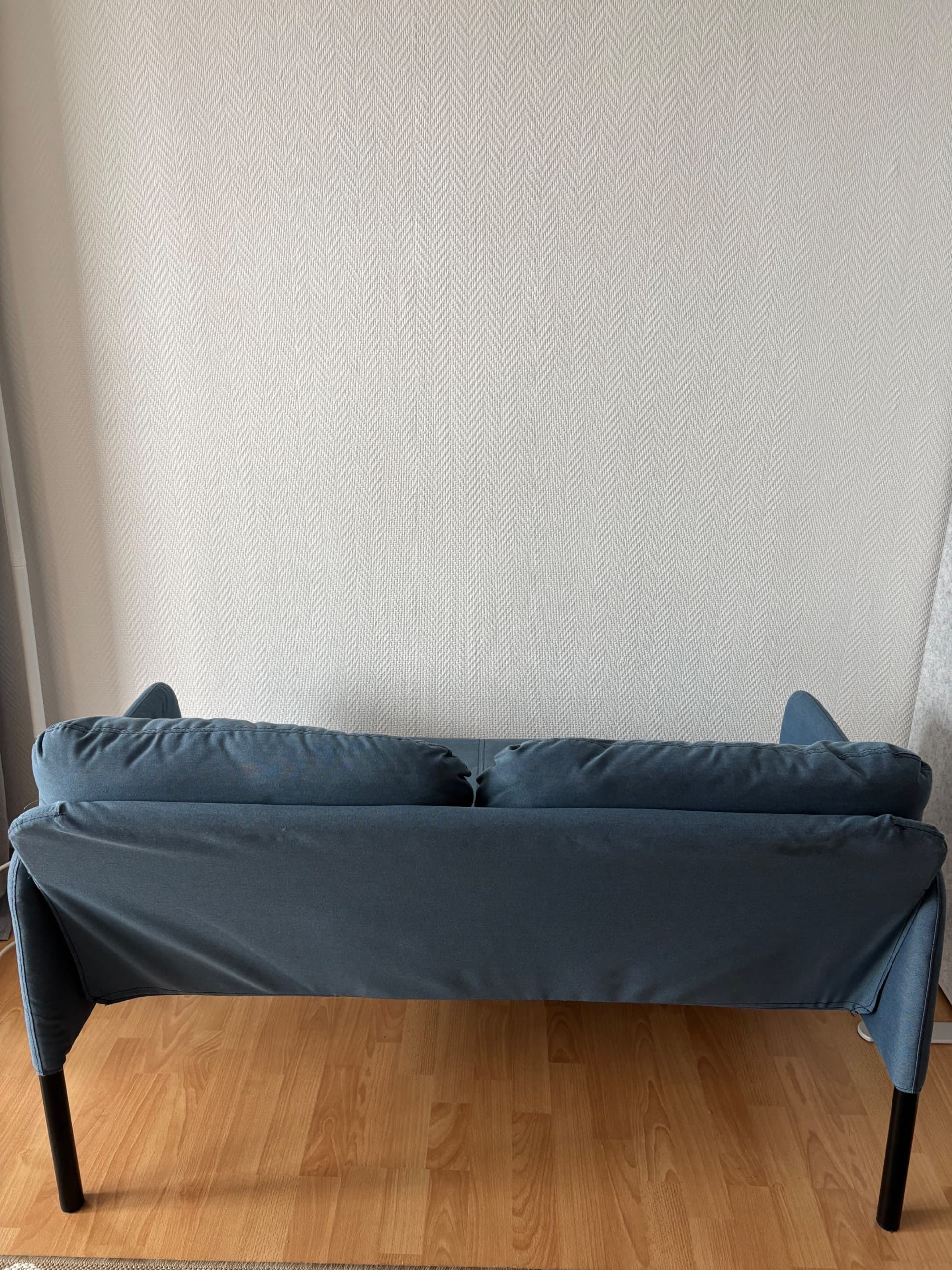 GLOSTAD 2-seat sofa, Knisa dark grey
