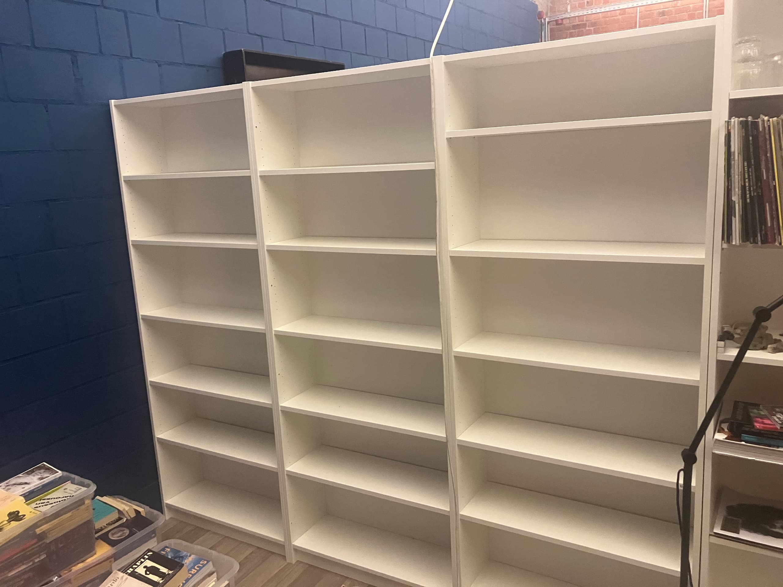 BILLY bookcase, white, 80x28x202 cm