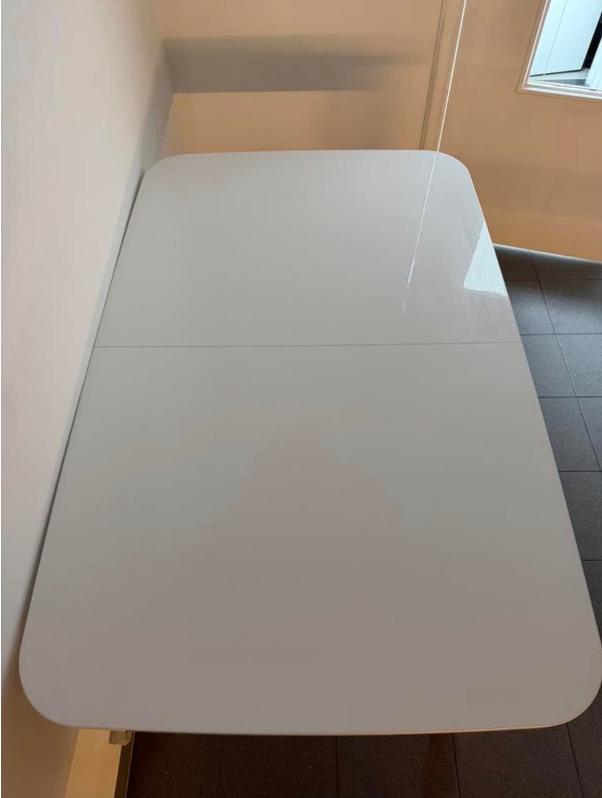 STRANDTORP extendable table, white, 150/205/260x95 cm