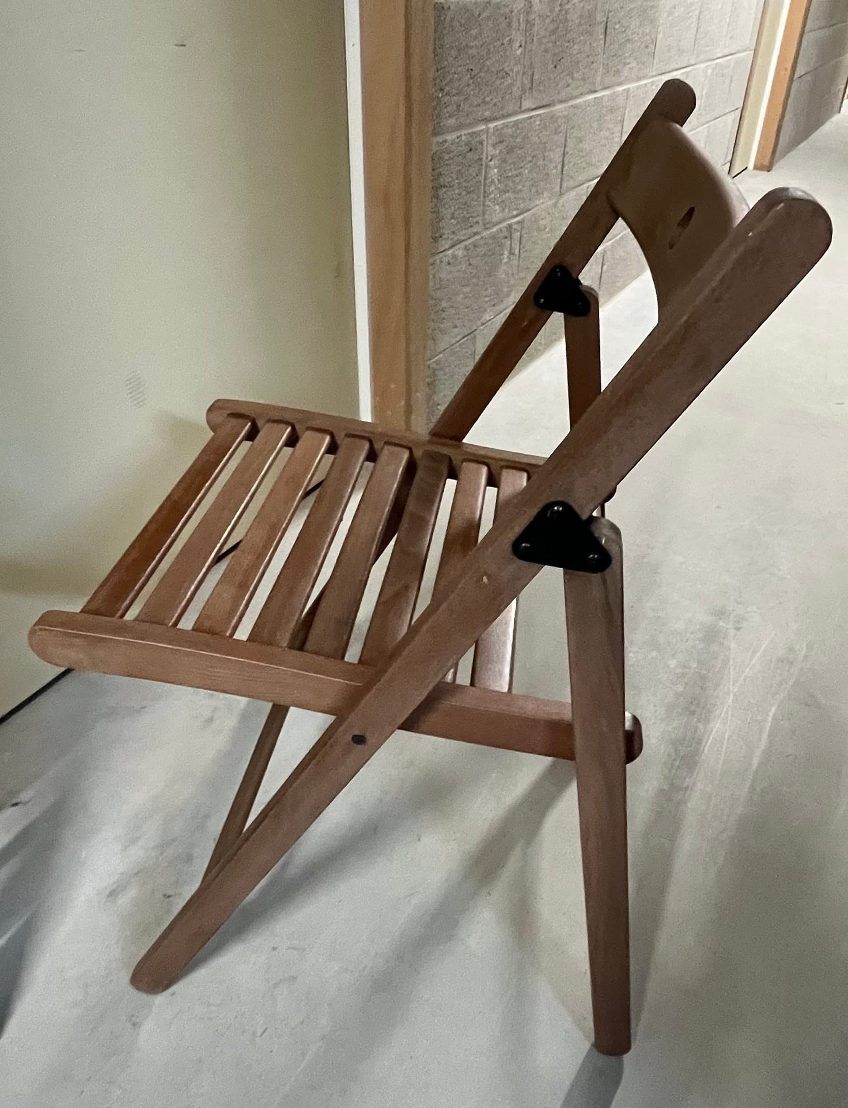 TERJE chaise pliante, hêtre