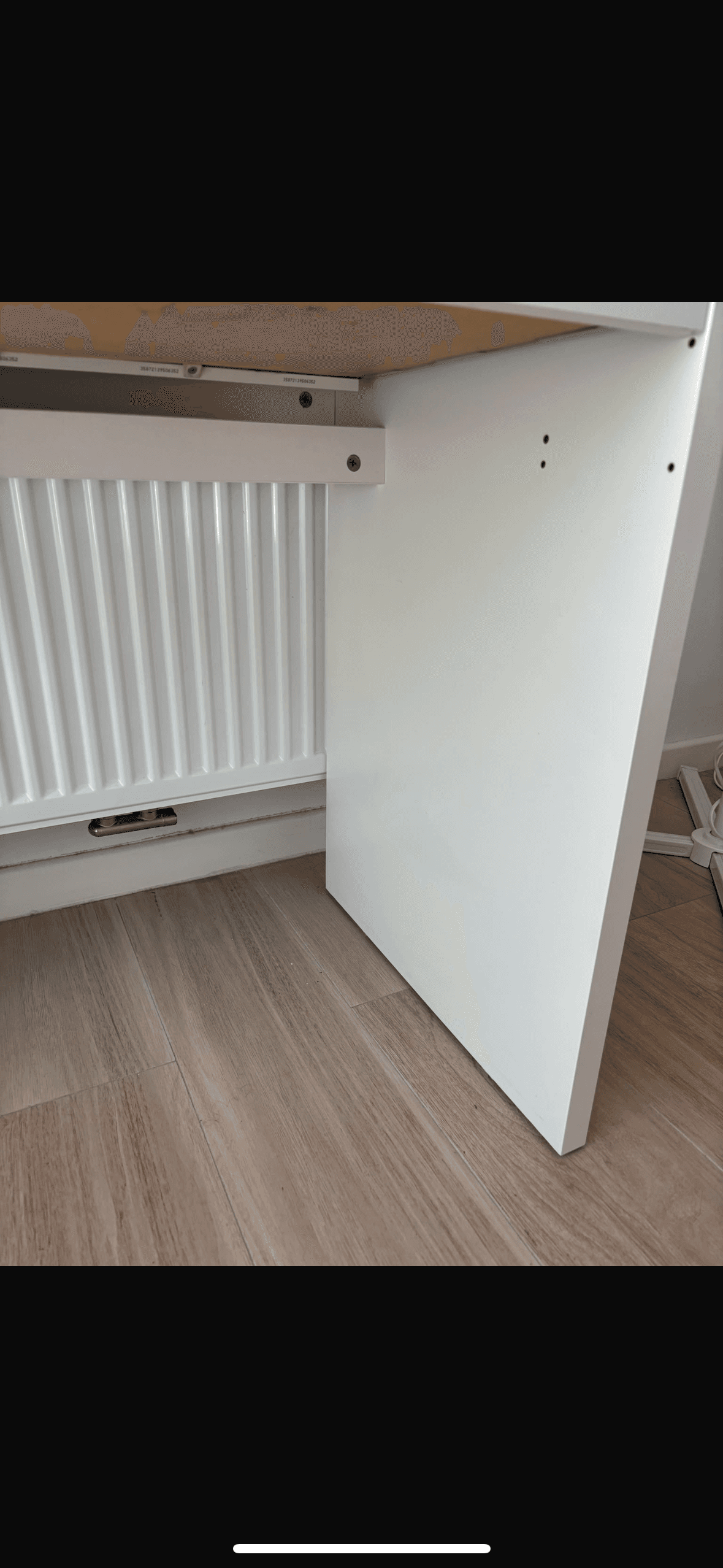 MICKE Bureau, wit, 73x50 cm