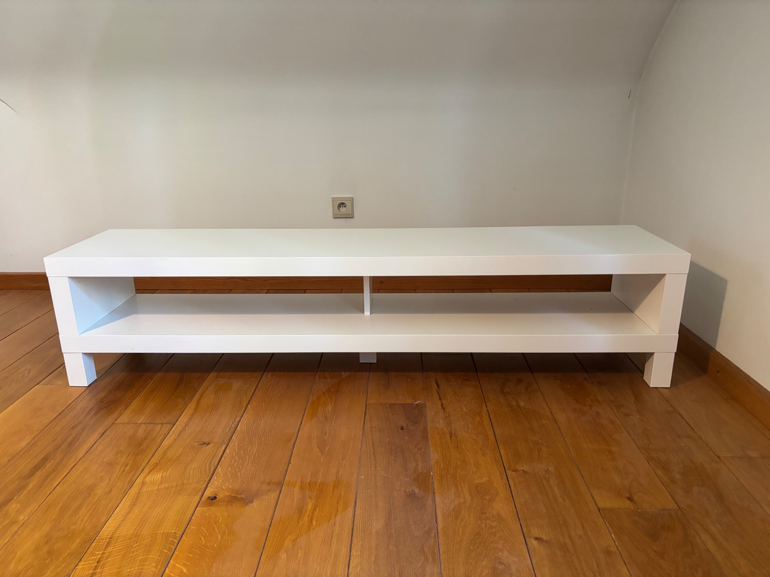 LACK TV bench, white, 160x35x36 cm