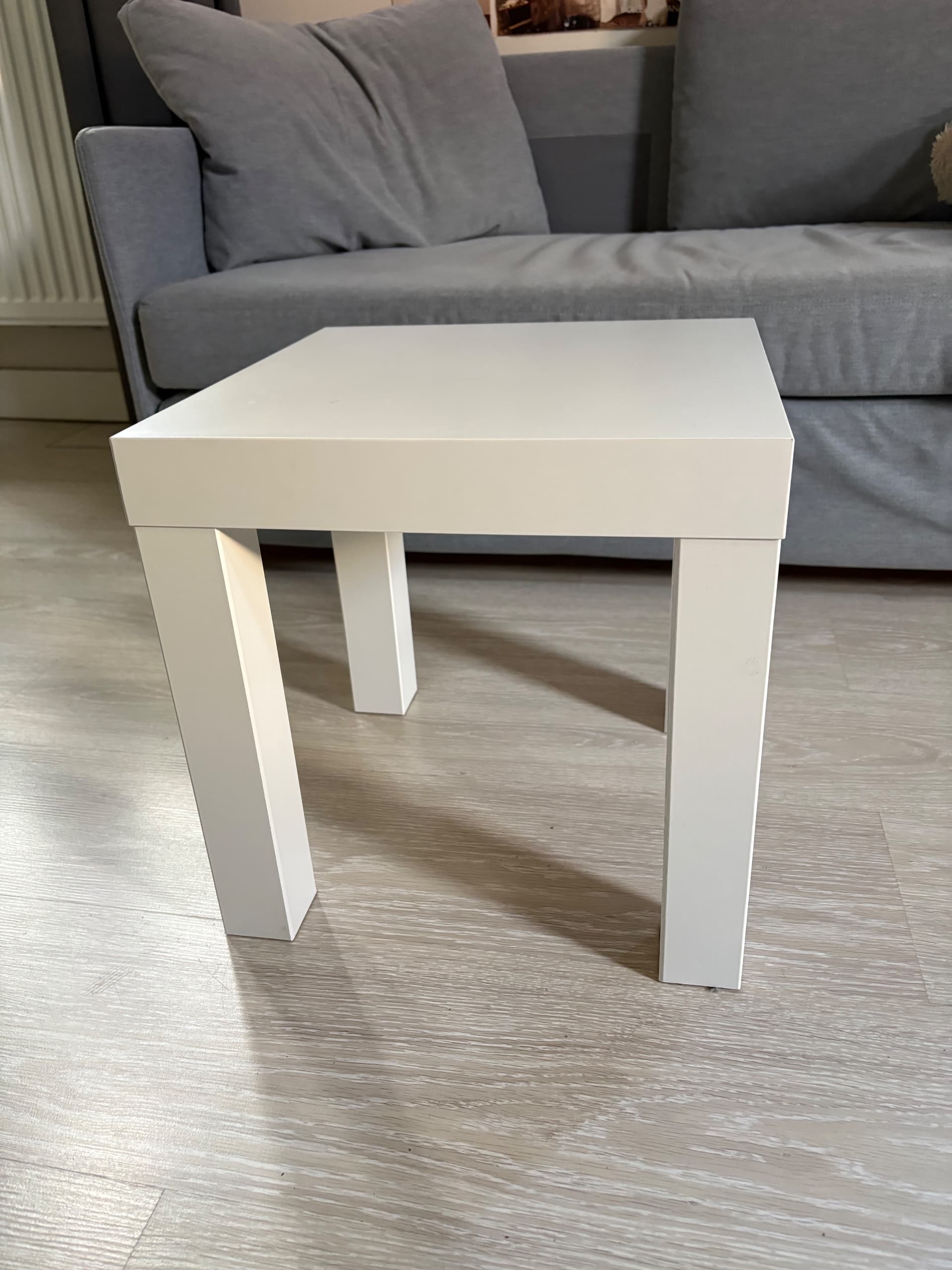 LACK table d'appoint, blanc, 35x35 cm