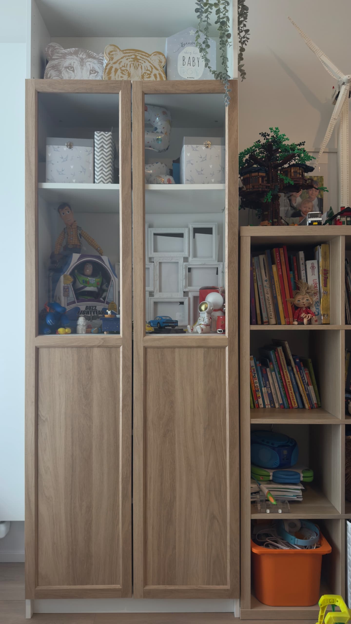 BILLY Bibliothèque, blanc, 80x28x202 cm
