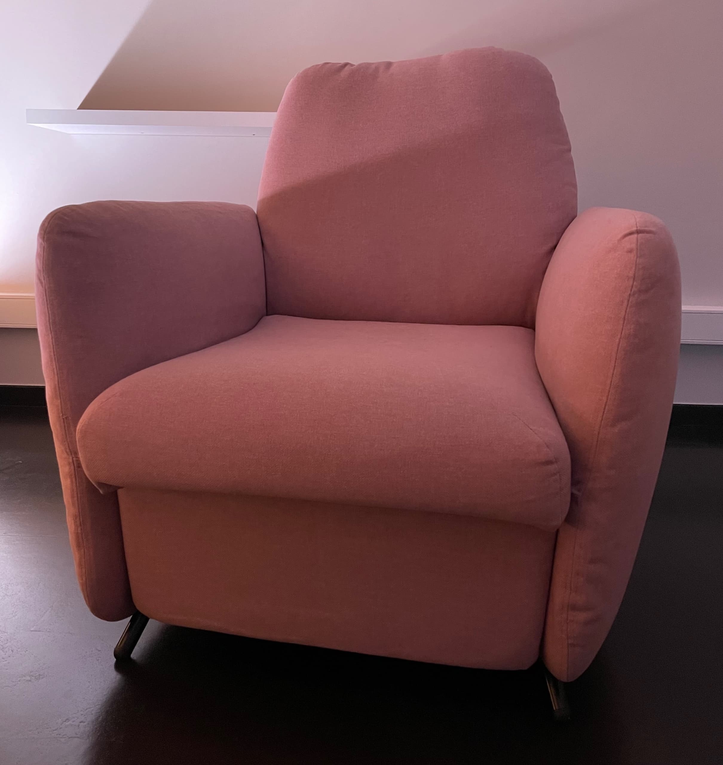 EKOLSUND relaxfauteuil, Gunnared oudroze
