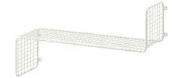 SVENSHULT étagère murale, gris vert, 60x20 cm