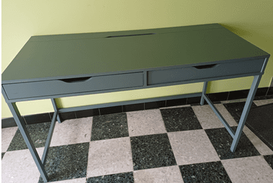ALEX desk, dark grey, 100x48 cm