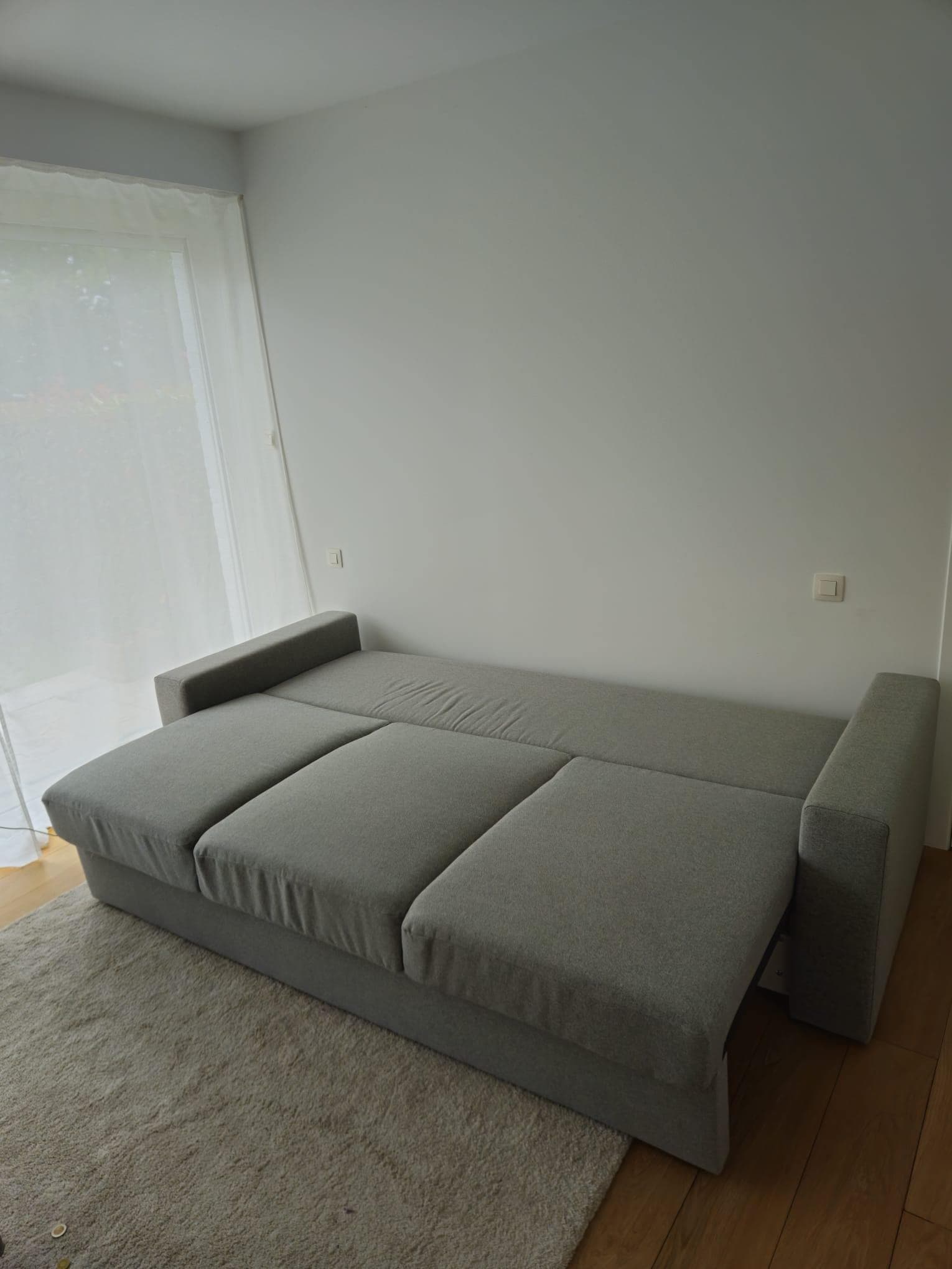 SÖRVALLEN 3-seat sofa, Lejde grey/black